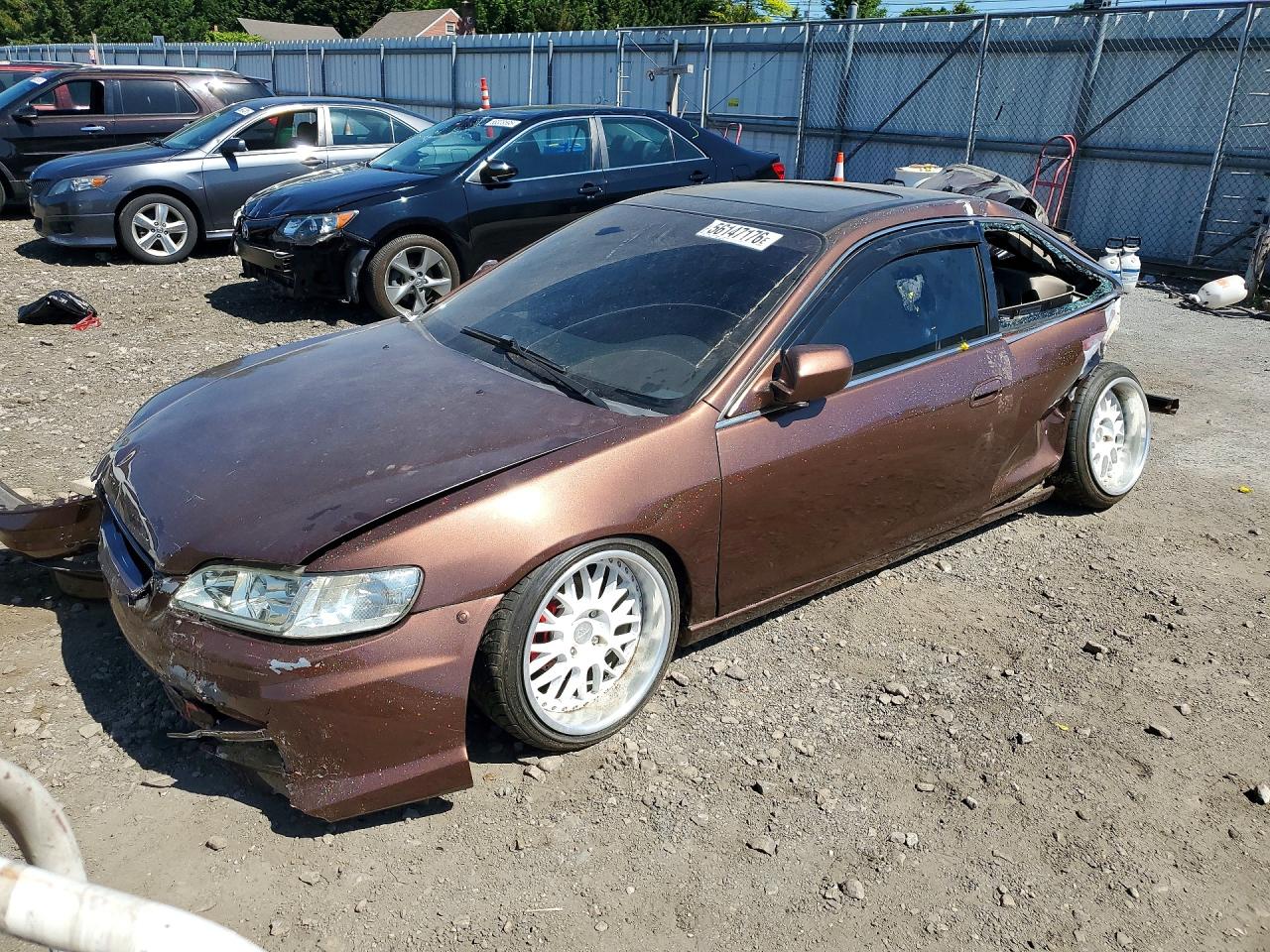1998 Honda Accord Ex Brown vin: 1HGCG3159WA012107