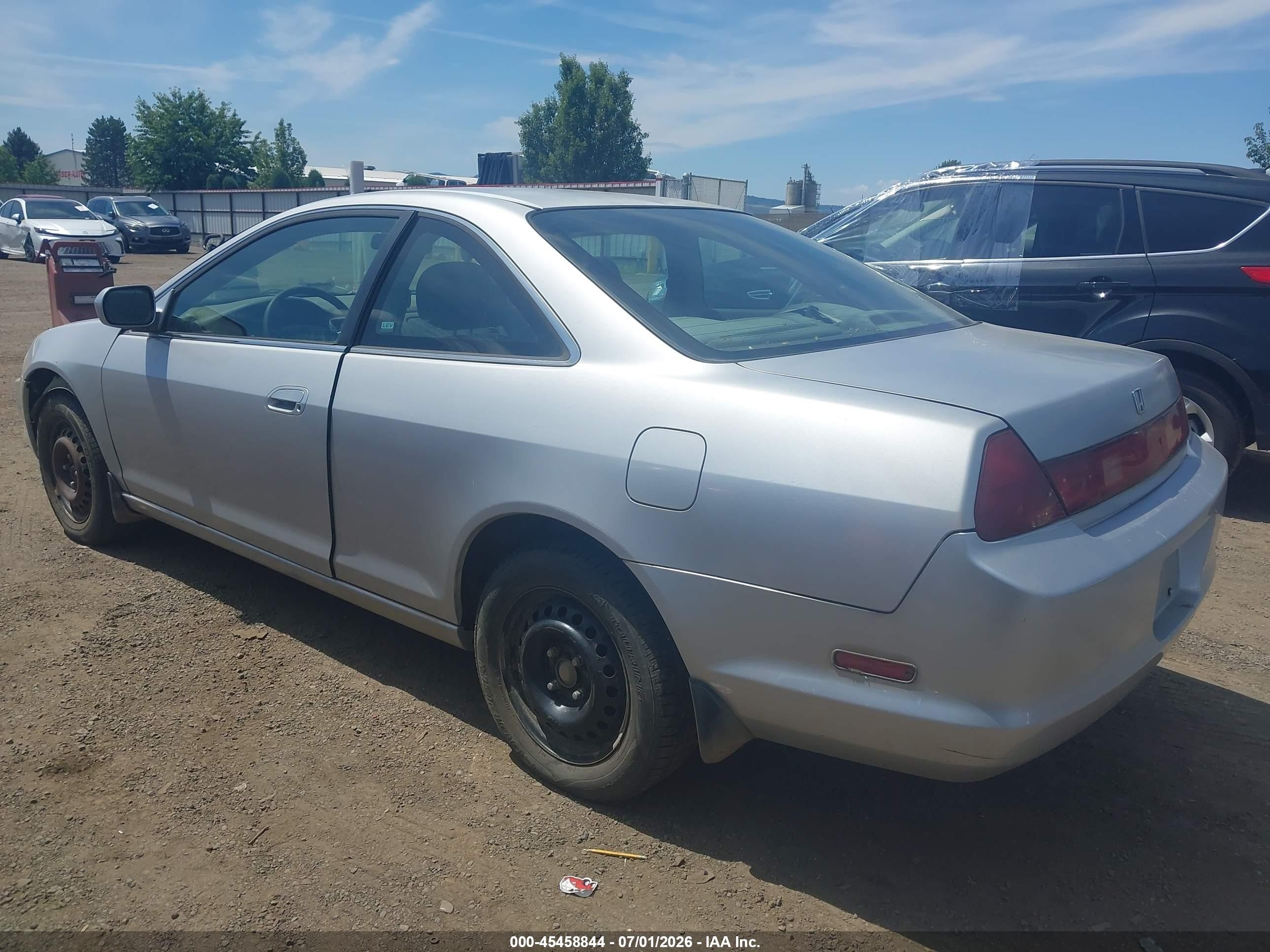 1999 Honda Accord Ex Silver vin: 1HGCG3159XA020497