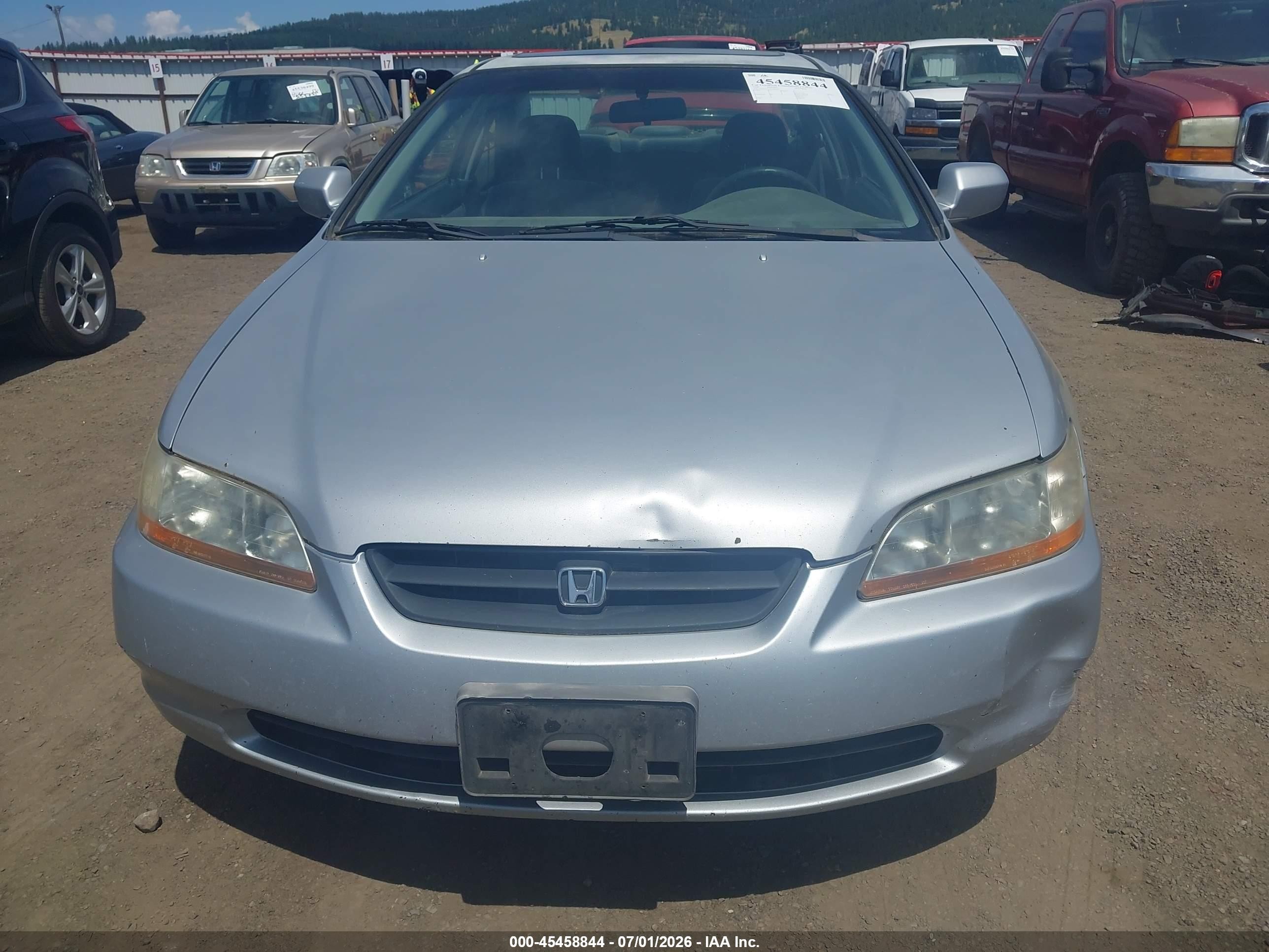 1999 Honda Accord Ex Silver vin: 1HGCG3159XA020497
