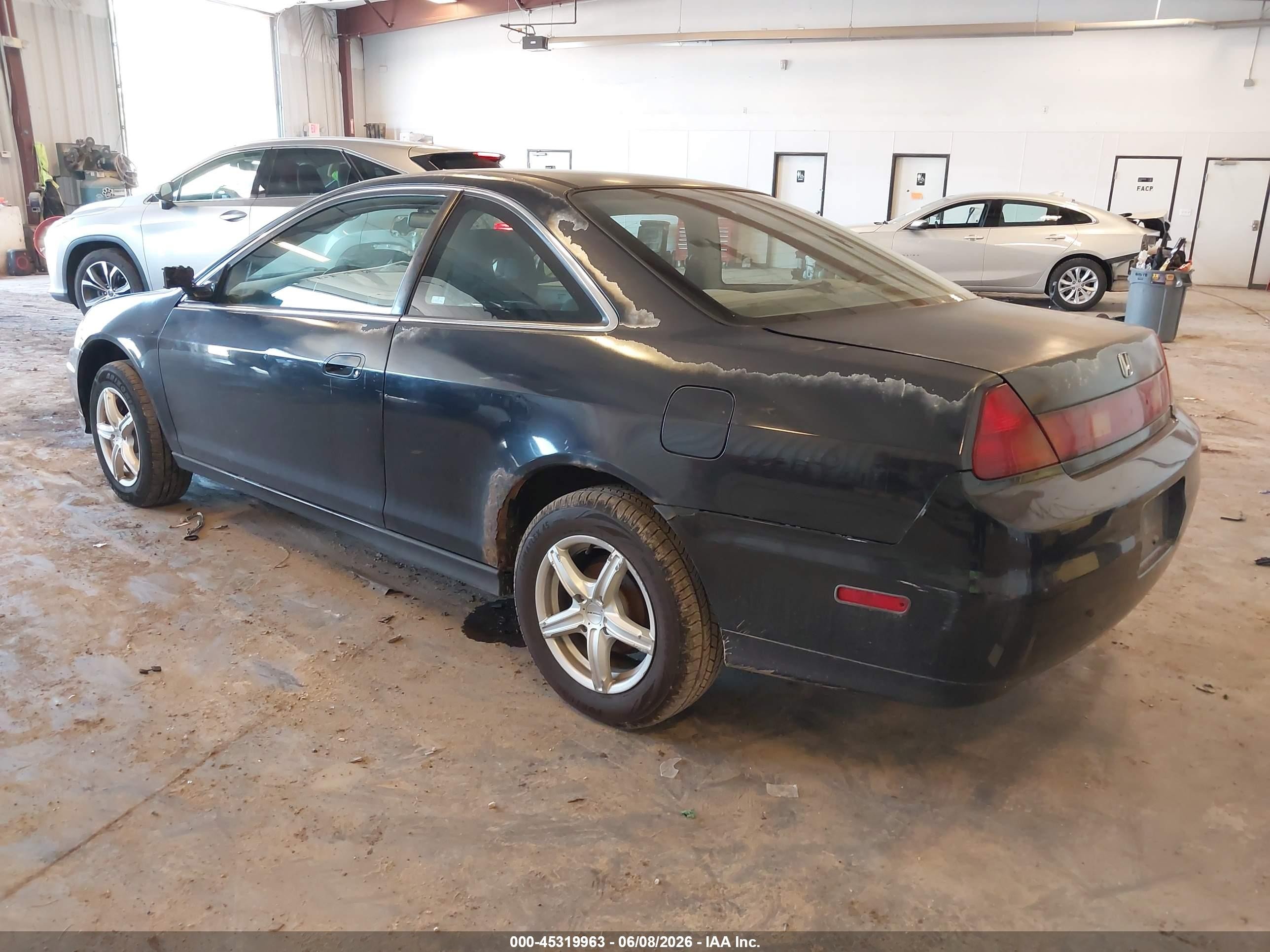 2002 Honda Accord 2.3 Se Black vin: 1HGCG32052A028298