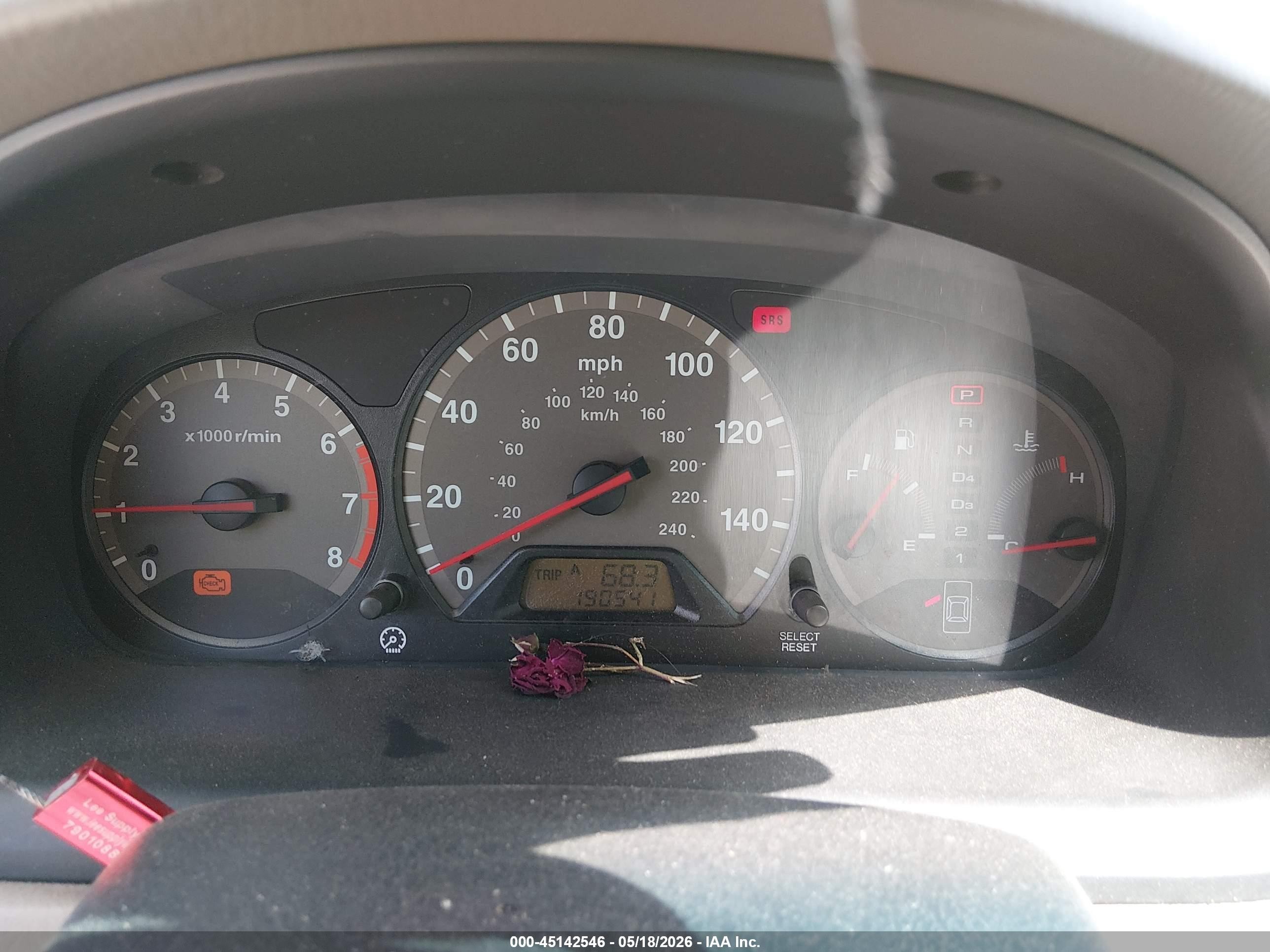 2002 Honda Accord 2.3 Se White vin: 1HGCG32072A009364
