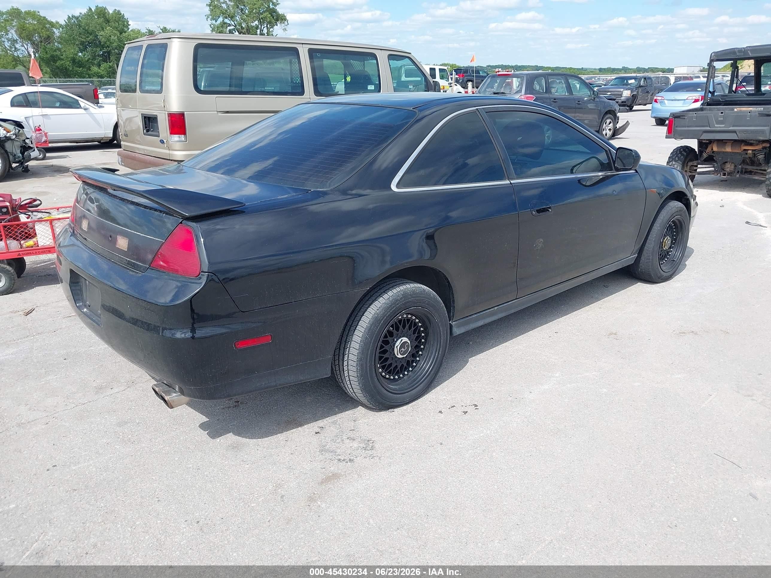 2002 Honda Accord 2.3 Se Black vin: 1HGCG32092A036372