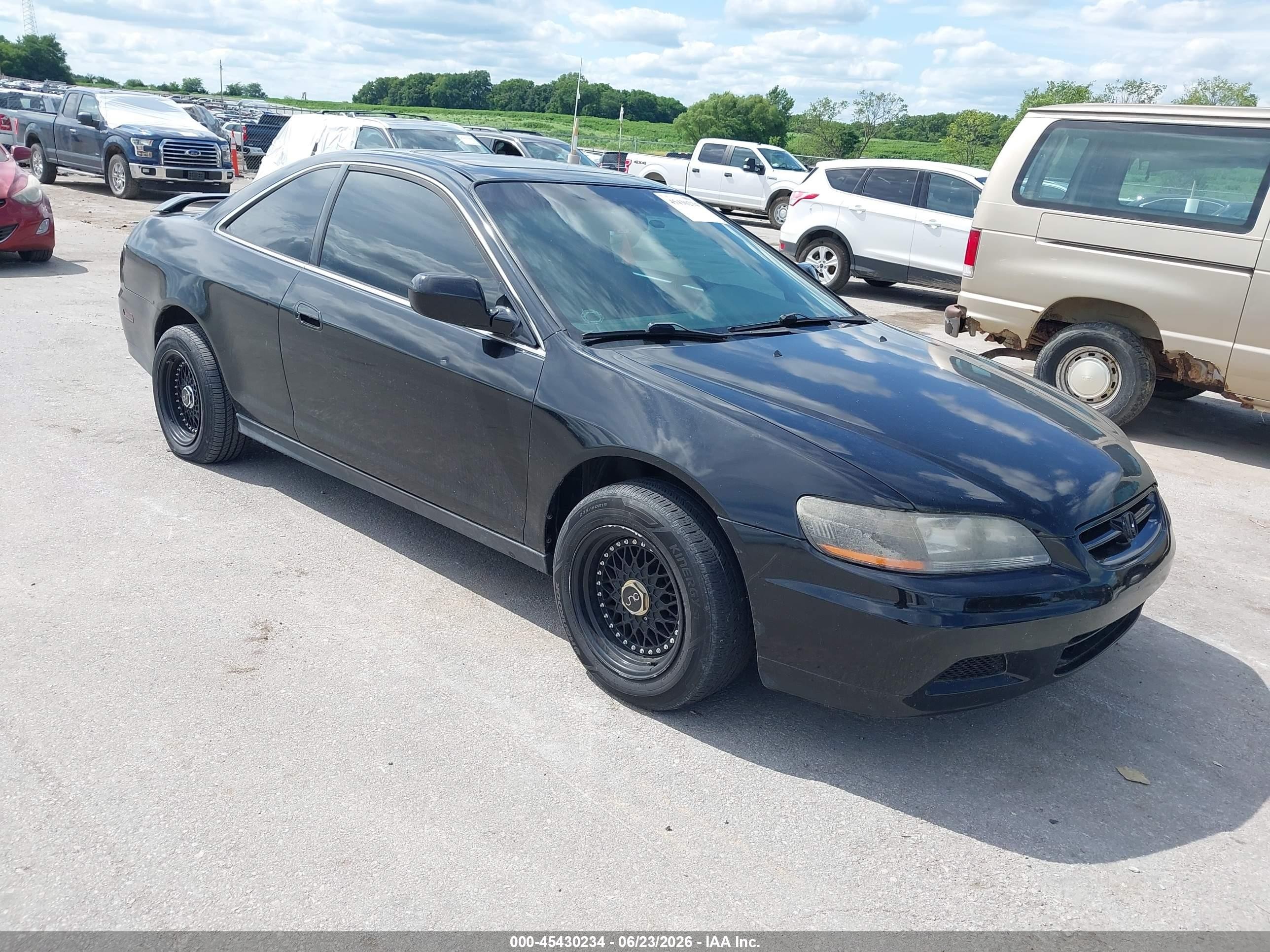 2002 Honda Accord 2.3 Se Black vin: 1HGCG32092A036372