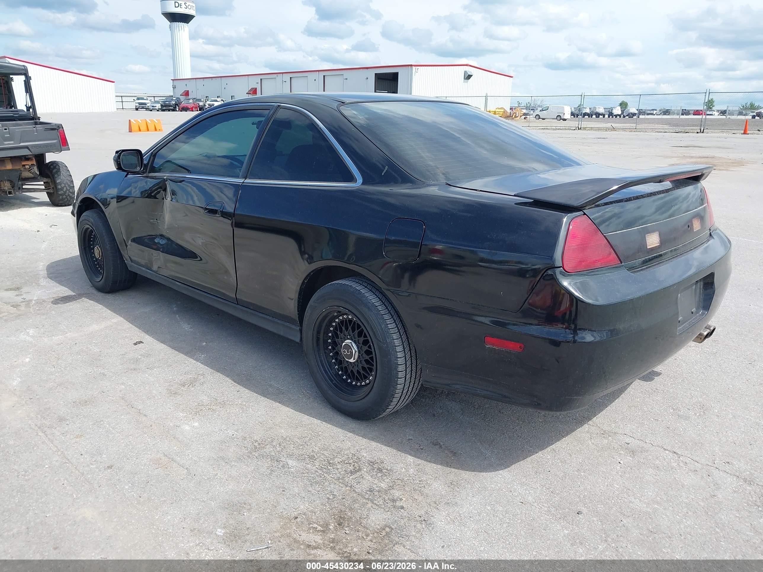 2002 Honda Accord 2.3 Se Black vin: 1HGCG32092A036372