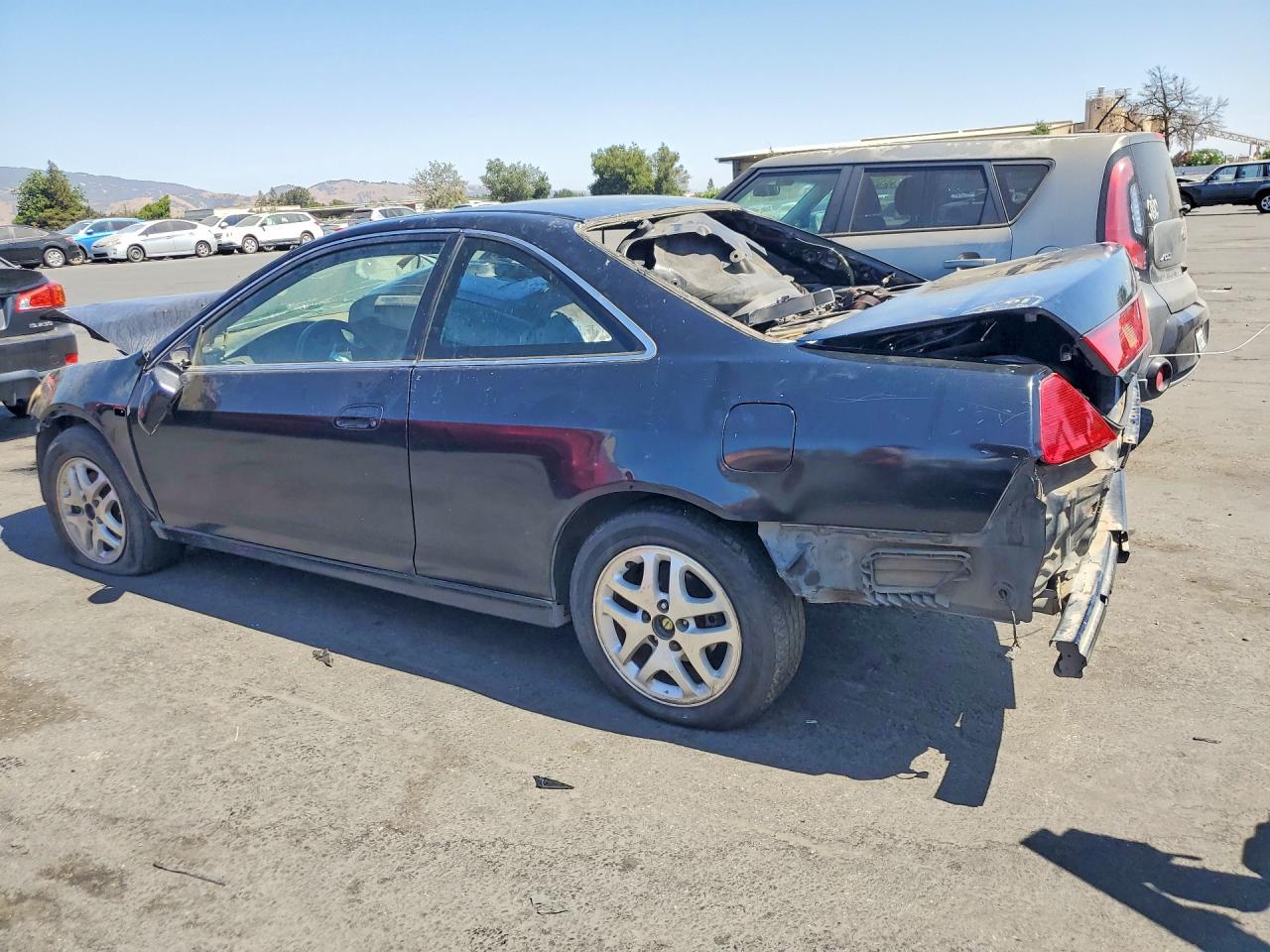 2002 Honda Accord Se Black vin: 1HGCG32272A000696