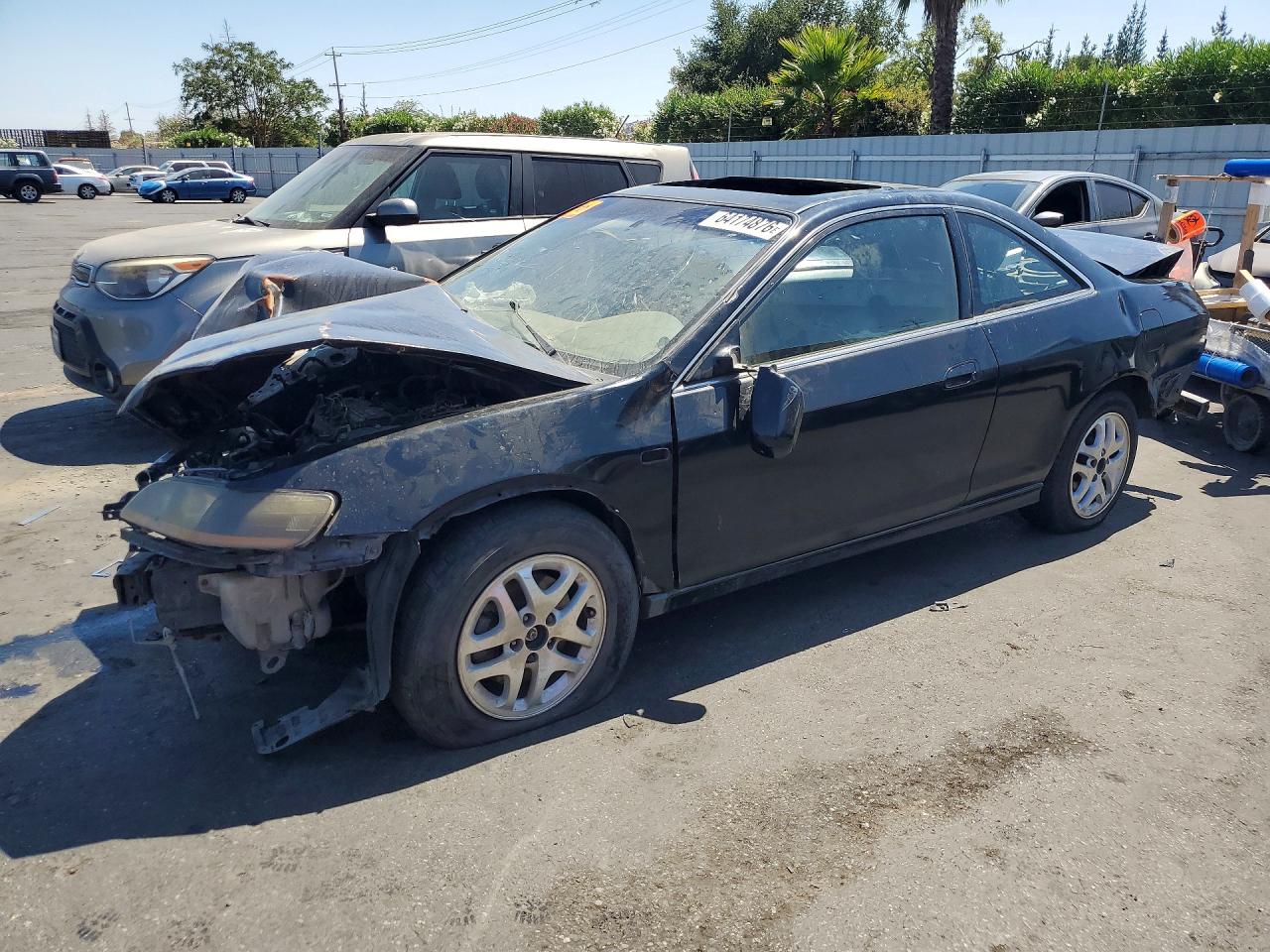 2002 Honda Accord Se Black vin: 1HGCG32272A000696