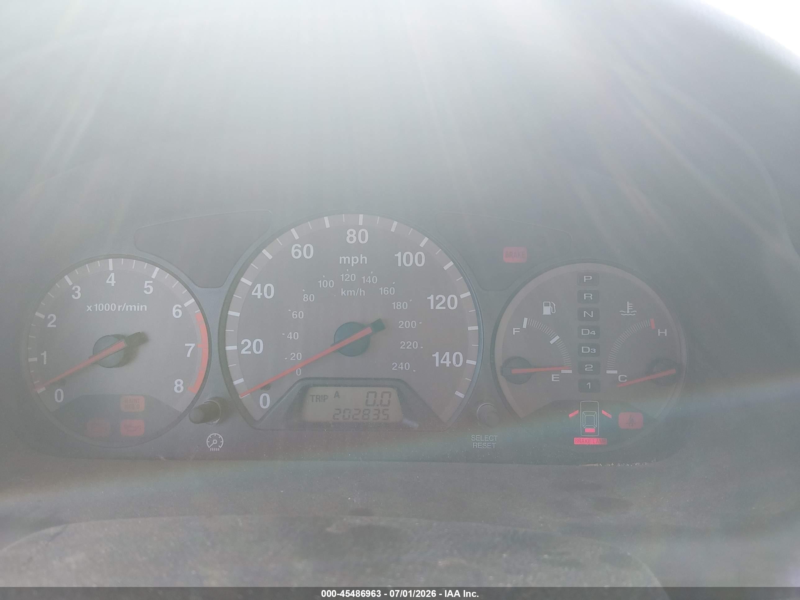 2002 Honda Accord 2.3 Se Black vin: 1HGCG322X2A025429