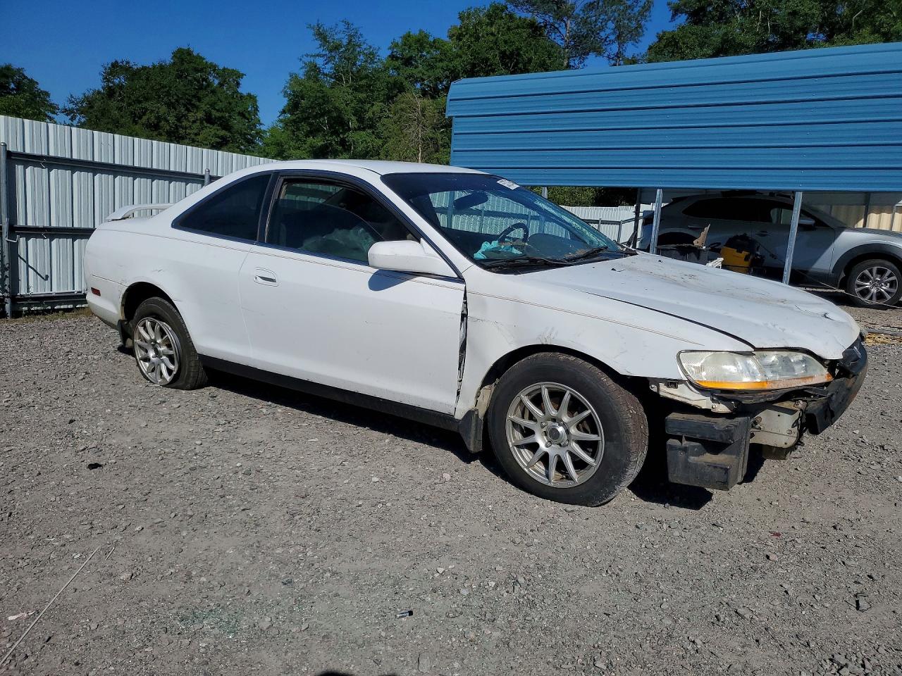 1998 Honda Accord Lx White vin: 1HGCG3240WA007898