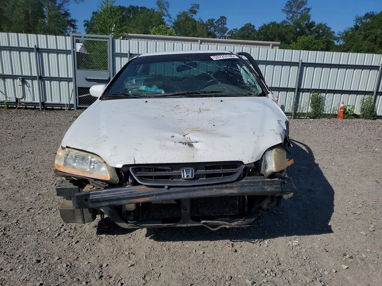 1998 Honda Accord Lx White vin: 1HGCG3240WA007898