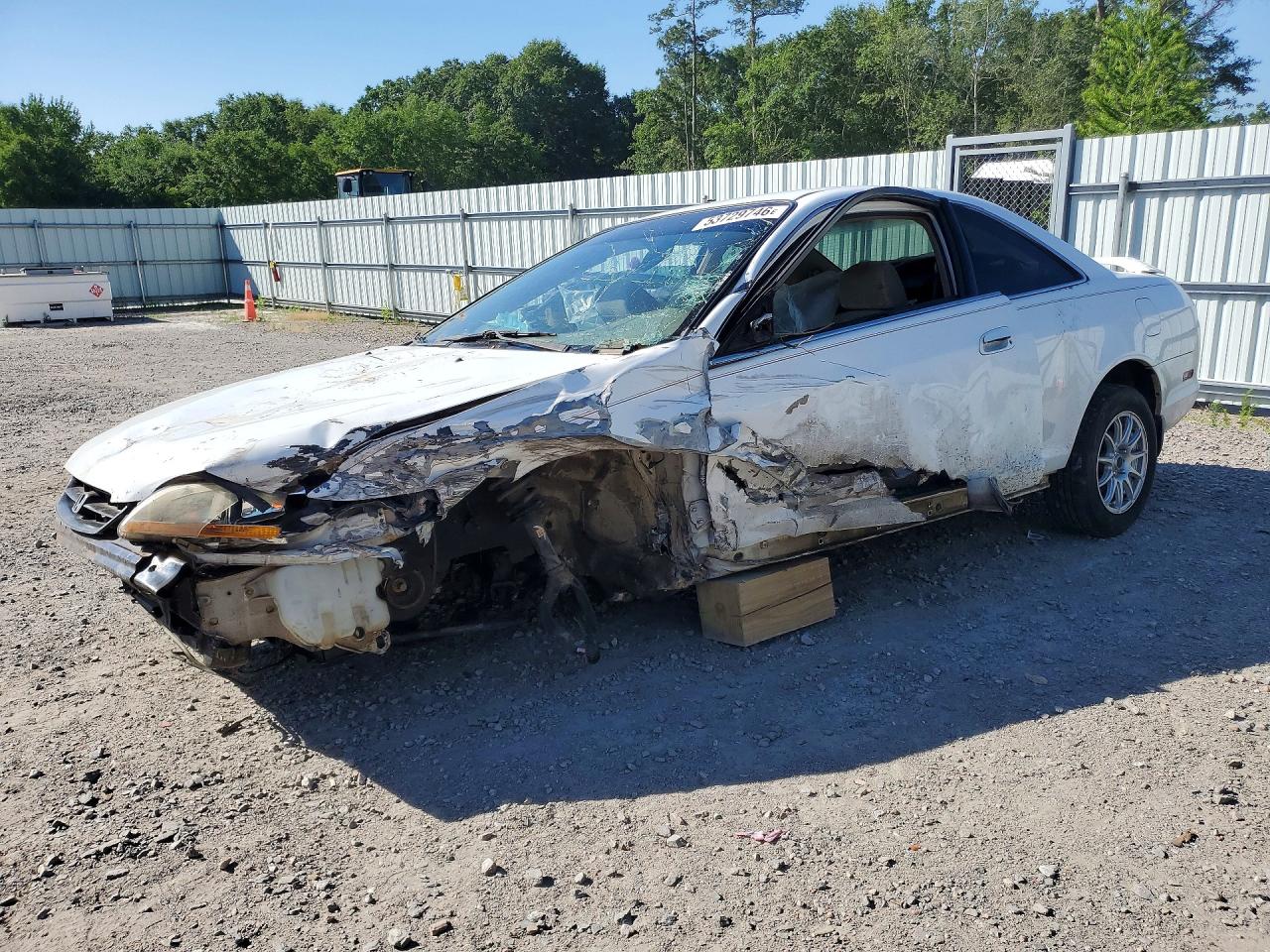 1998 Honda Accord Lx White vin: 1HGCG3240WA007898