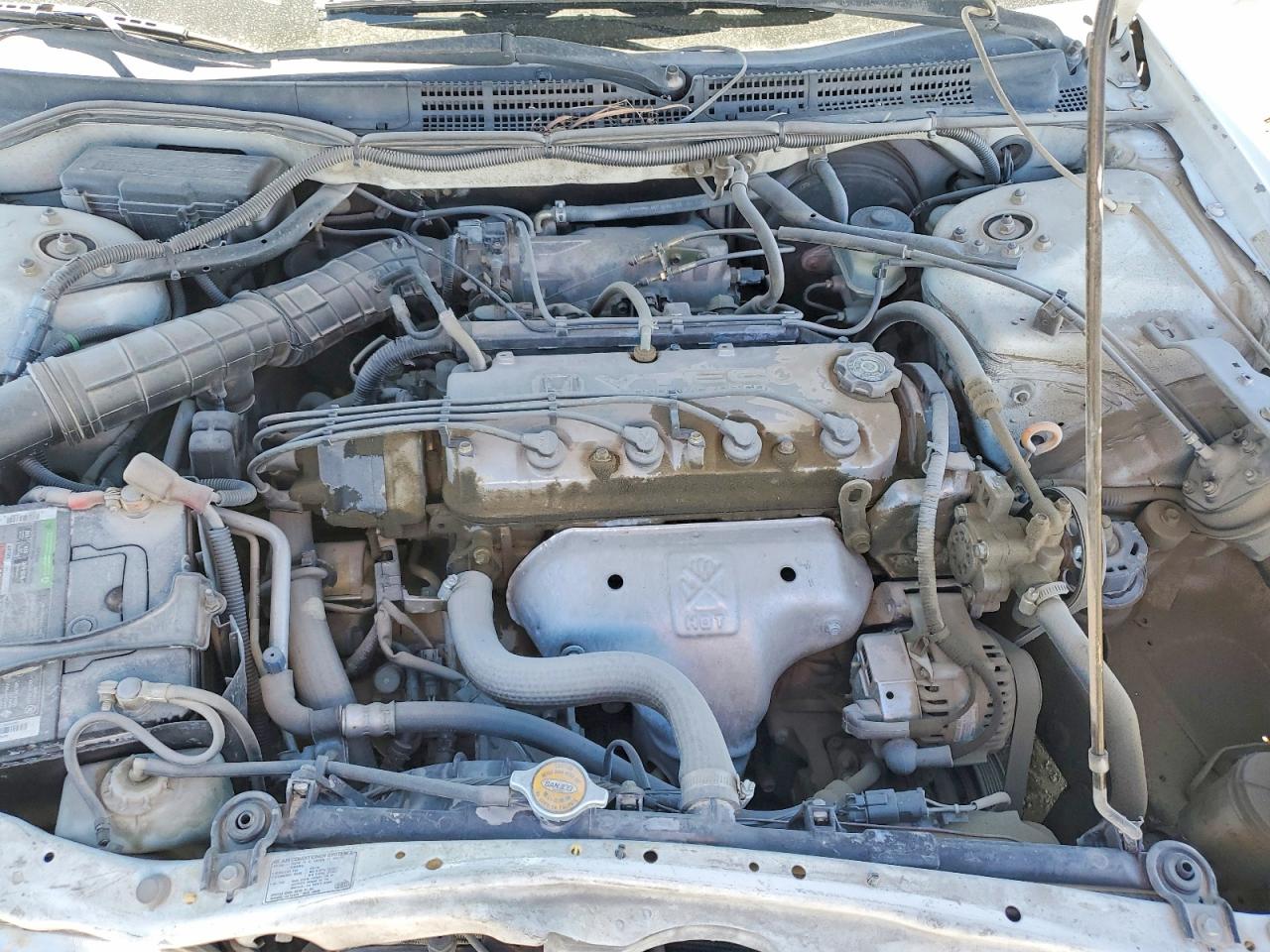2001 Honda Accord Lx White vin: 1HGCG32471A032421