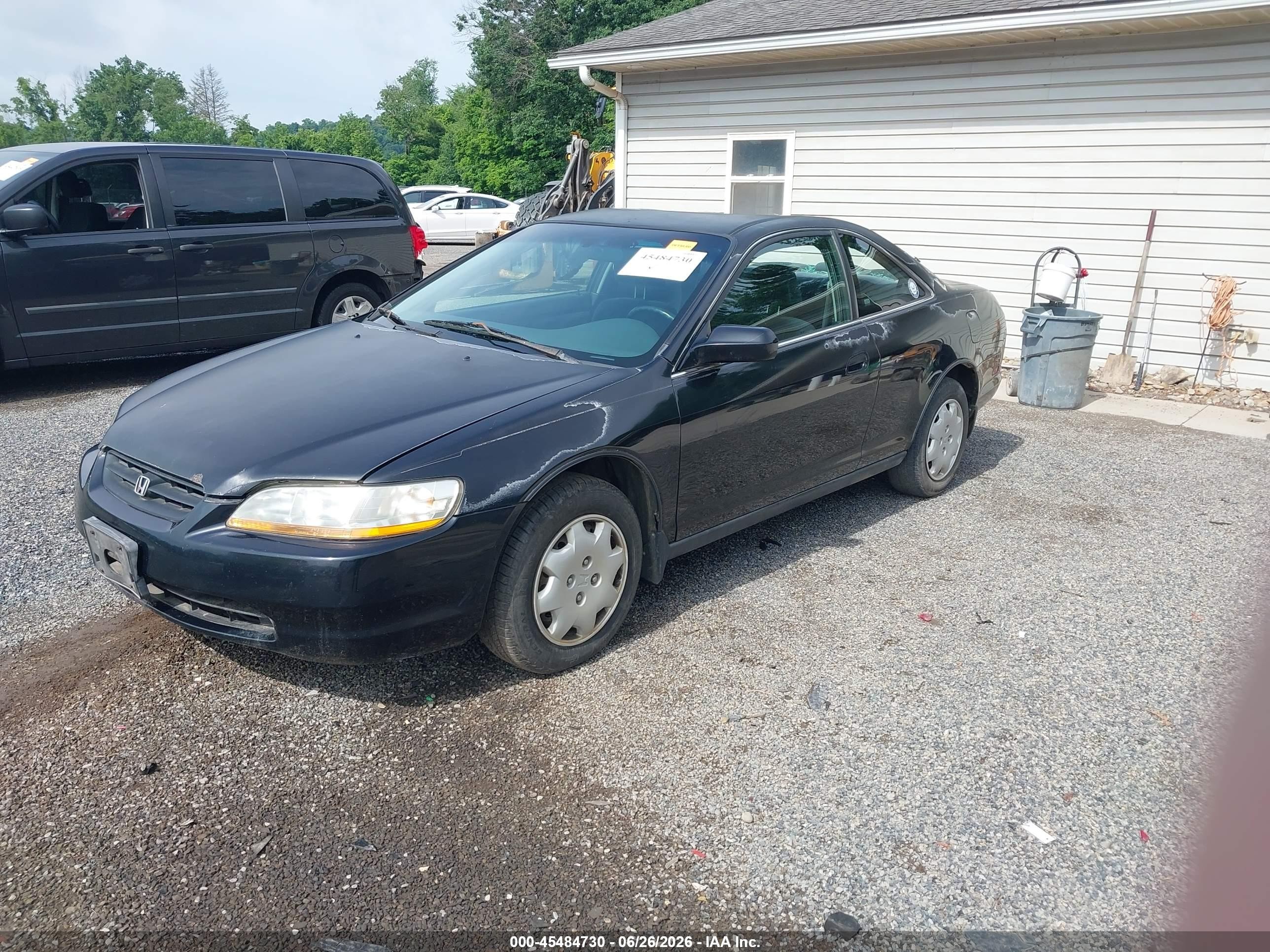 1998 Honda Accord Lx Black vin: 1HGCG3247WA006148
