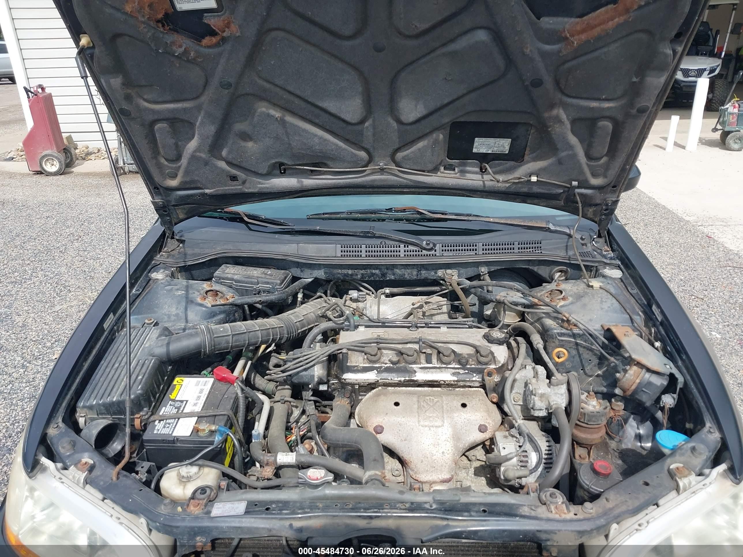 1998 Honda Accord Lx Black vin: 1HGCG3247WA006148