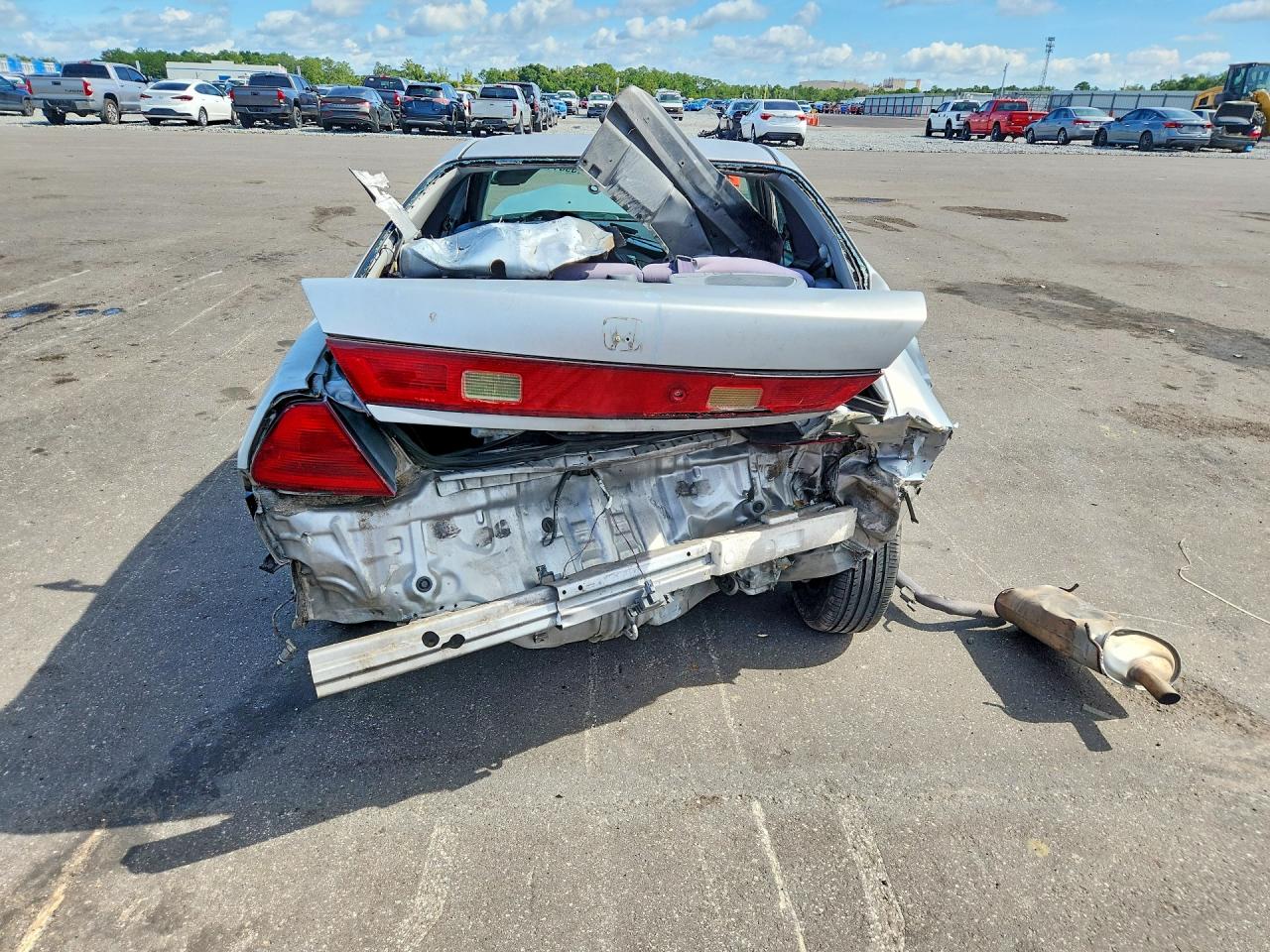 2002 Honda Accord Lx Silver vin: 1HGCG32482A014916