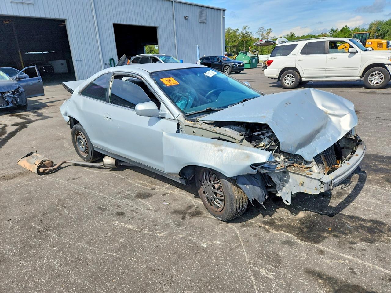 2002 Honda Accord Lx Silver vin: 1HGCG32482A014916