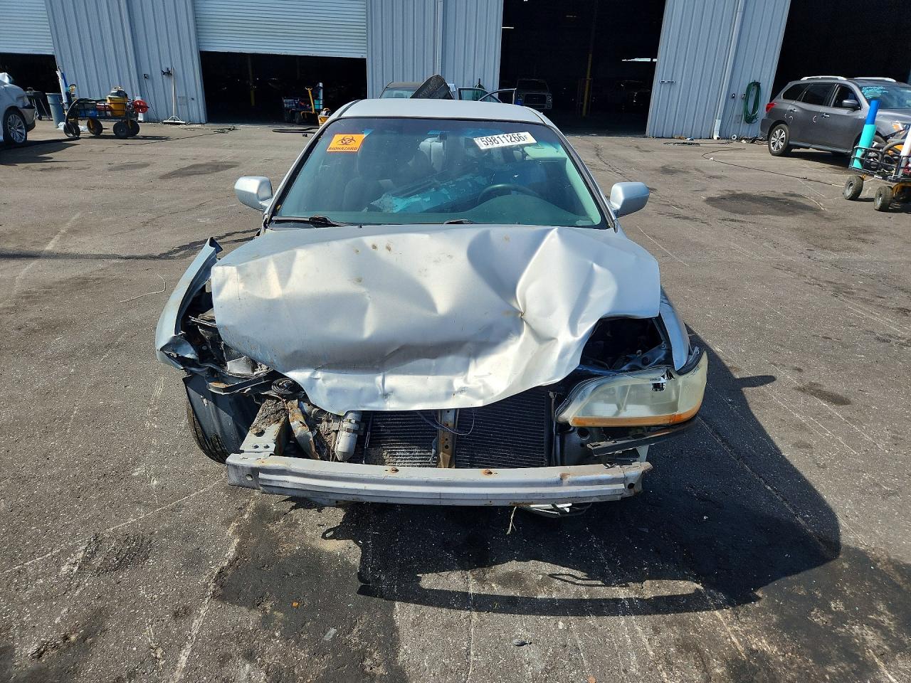 2002 Honda Accord Lx Silver vin: 1HGCG32482A014916