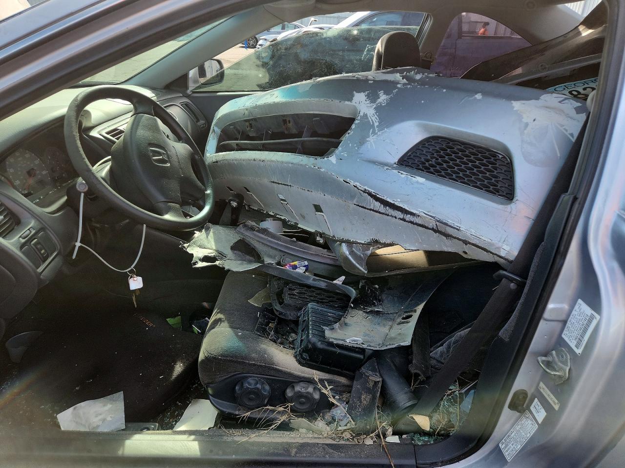 2002 Honda Accord Lx Silver vin: 1HGCG32482A014916