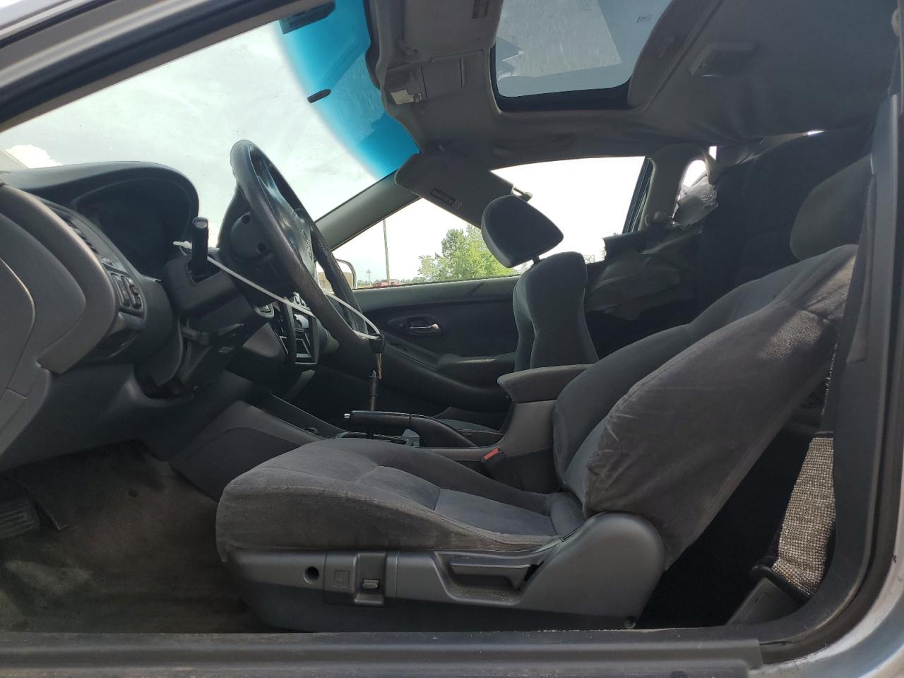 1998 Honda Accord Ex Silver vin: 1HGCG3250WA017338