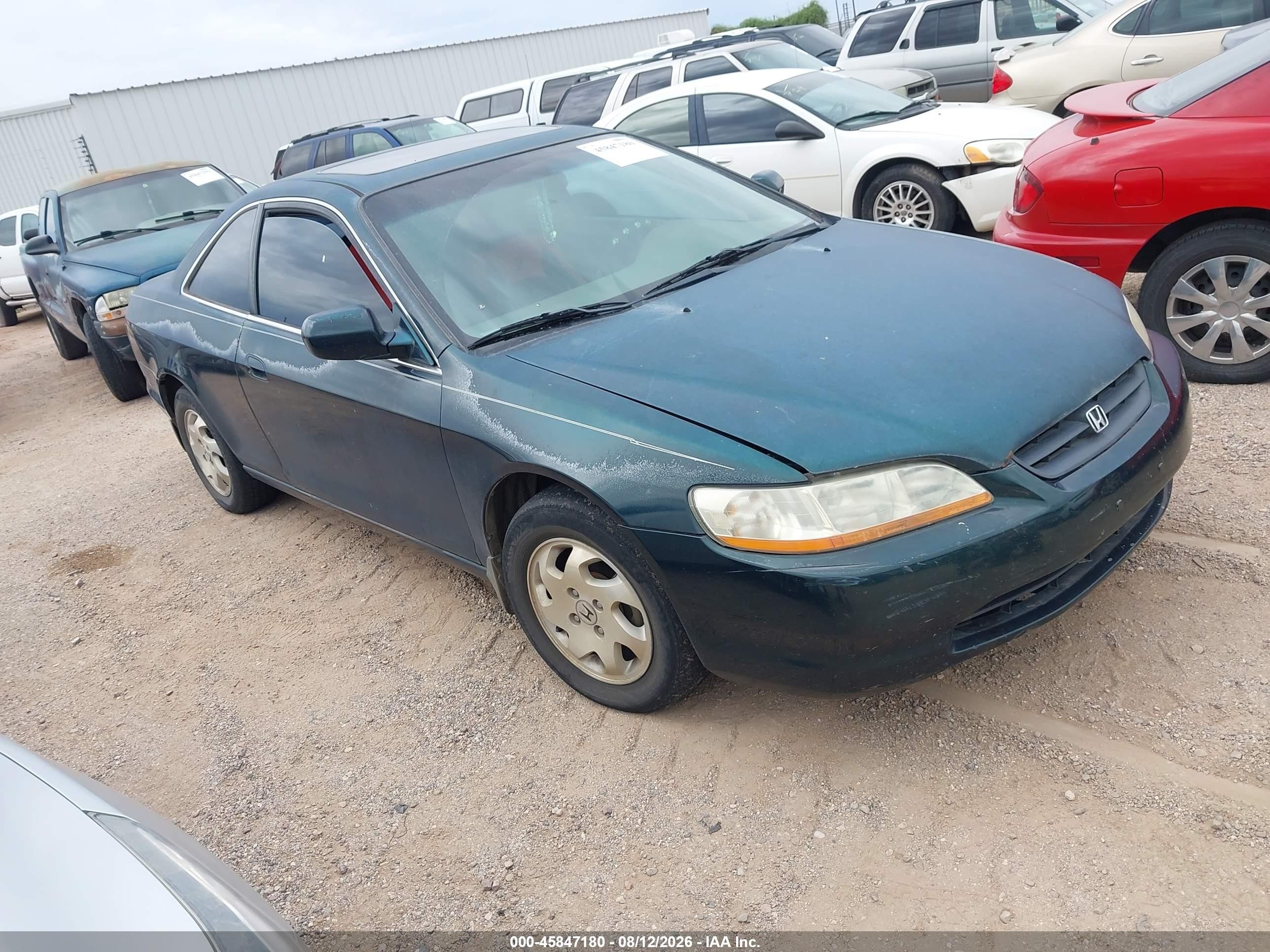 2000 Honda Accord 2.3 Ex Green vin: 1HGCG3253YA018373
