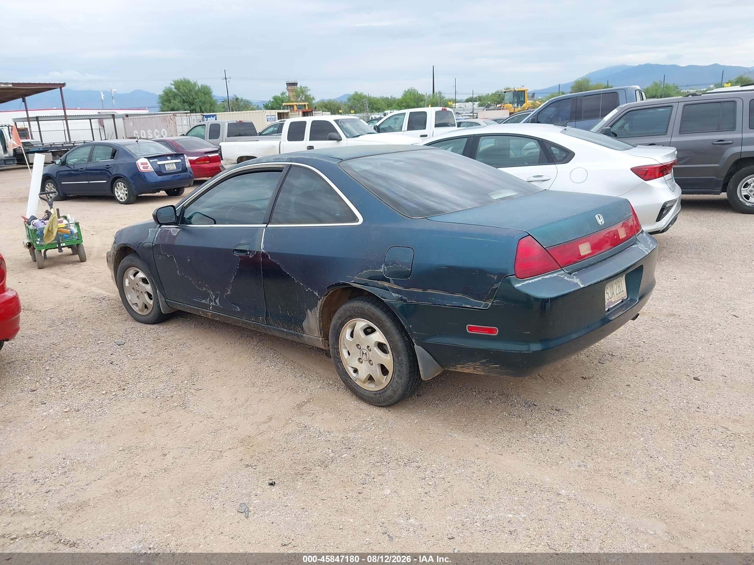 2000 Honda Accord 2.3 Ex Green vin: 1HGCG3253YA018373