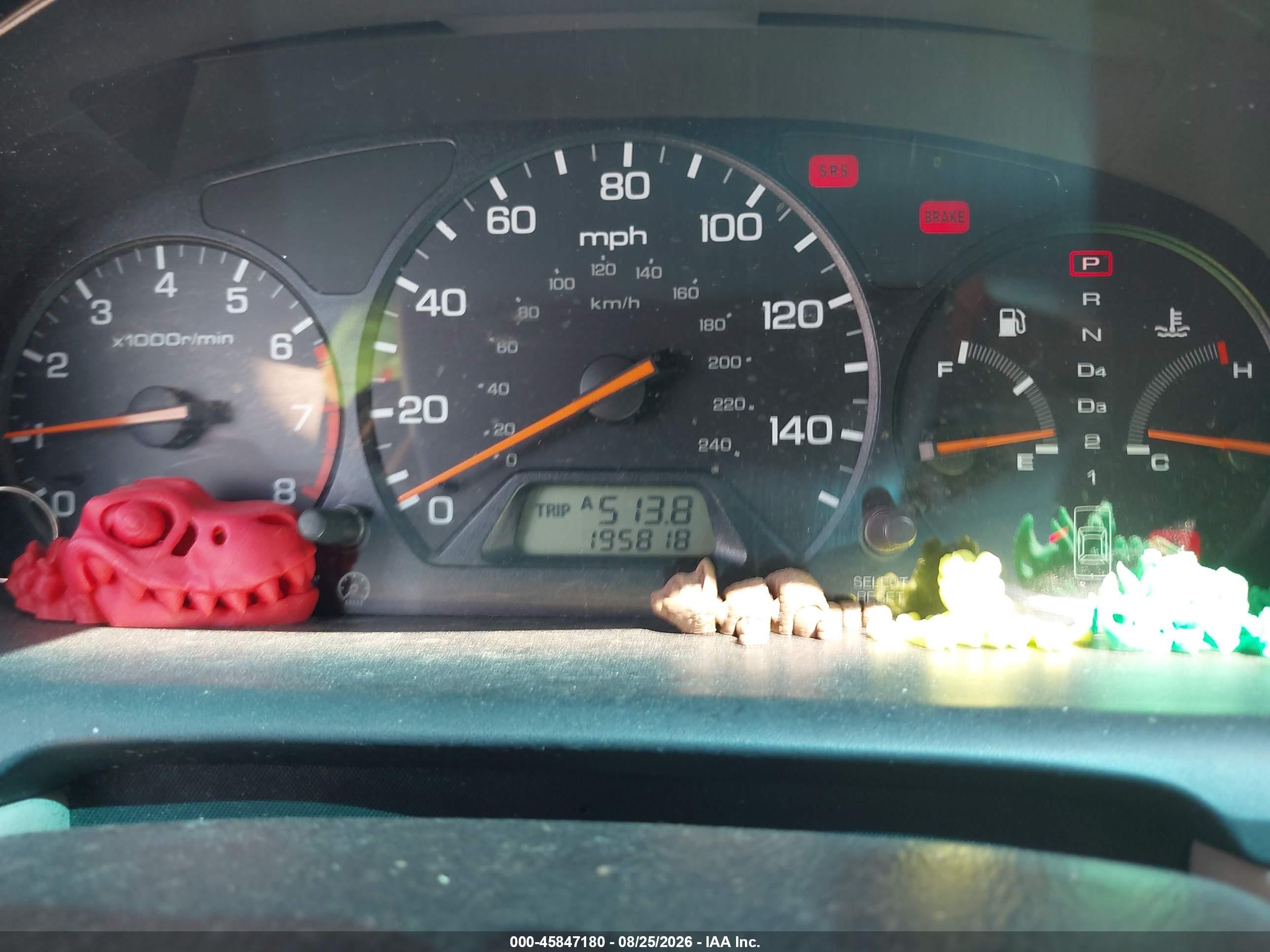 2000 Honda Accord 2.3 Ex Green vin: 1HGCG3253YA018373