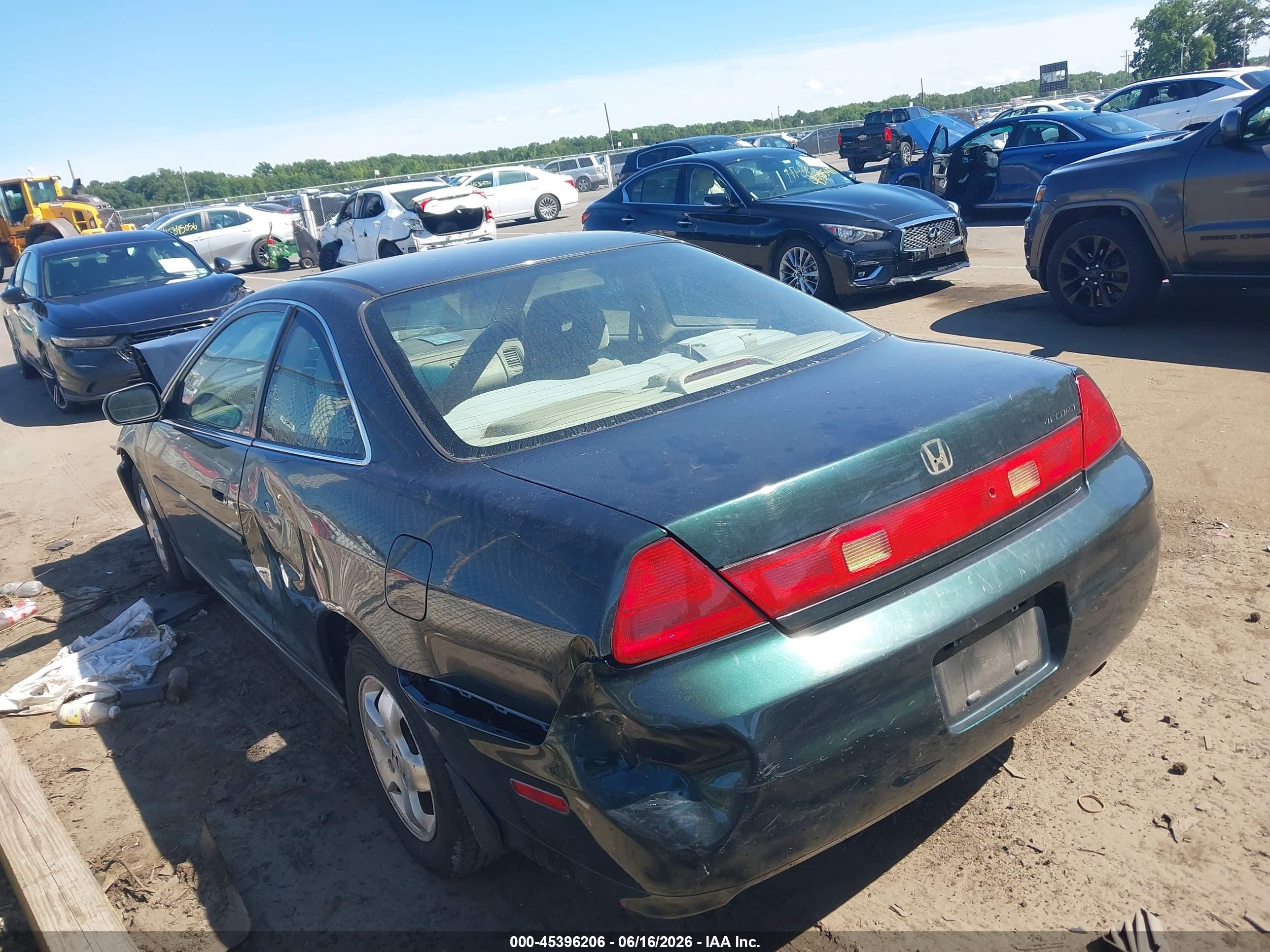 2001 Honda Accord 2.3 Ex Green vin: 1HGCG32541A032370