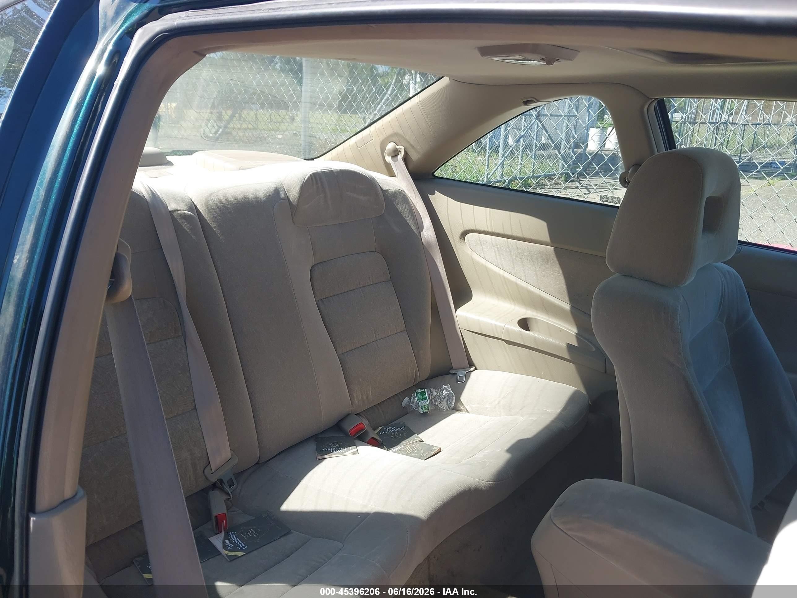 2001 Honda Accord 2.3 Ex Green vin: 1HGCG32541A032370