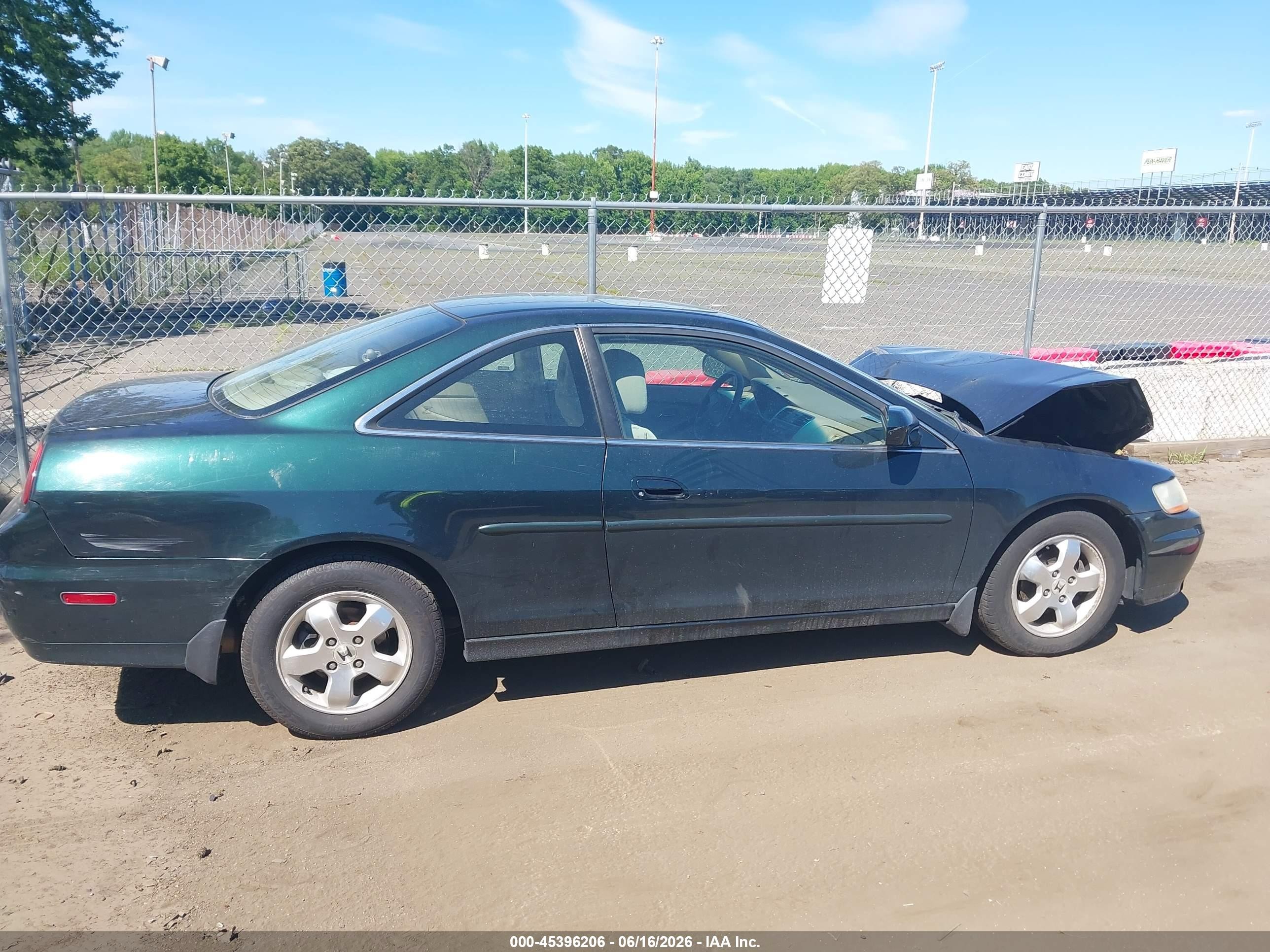 2001 Honda Accord 2.3 Ex Green vin: 1HGCG32541A032370