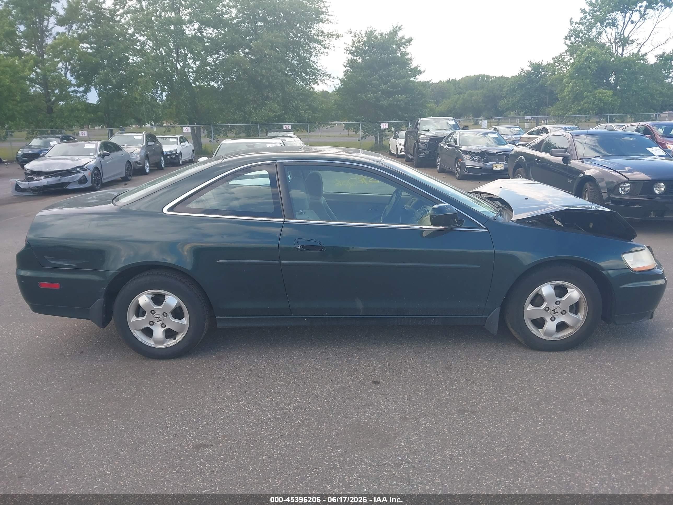 2001 Honda Accord 2.3 Ex Green vin: 1HGCG32541A032370