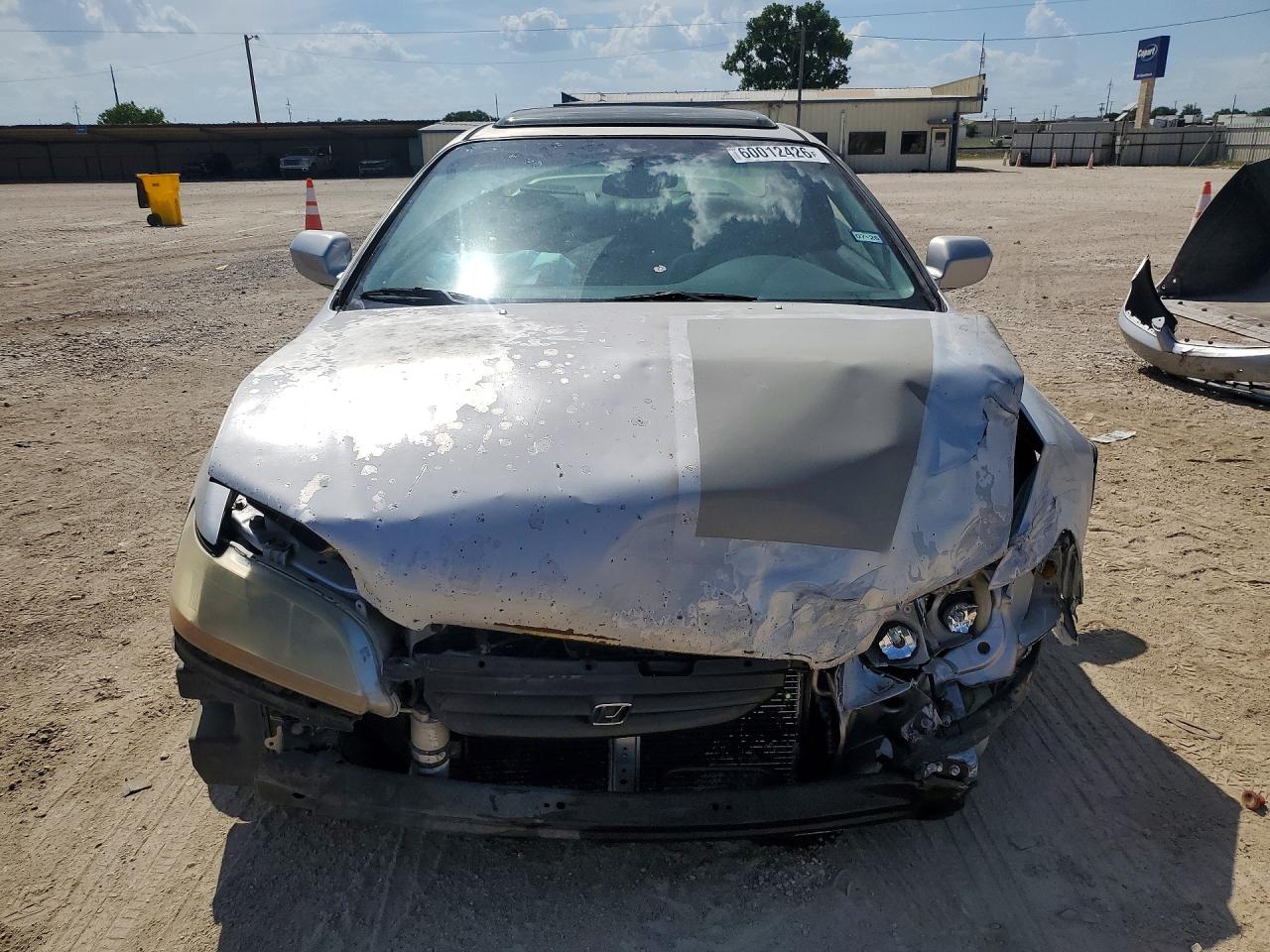 2000 Honda Accord 2d Ex Silver vin: 1HGCG3256YA018237