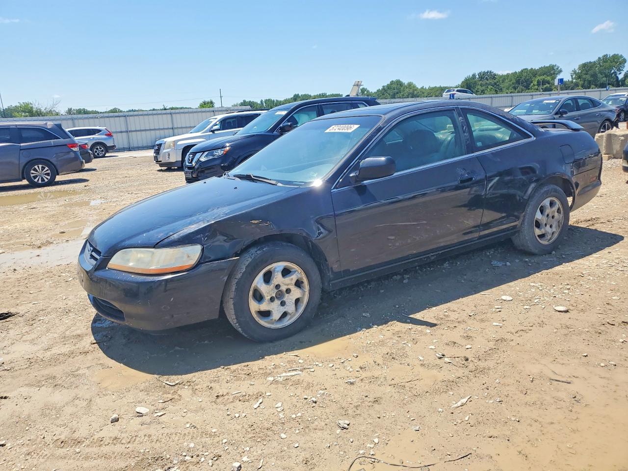 2000 Honda Accord Ex Черный vin: 1HGCG3257YA004976