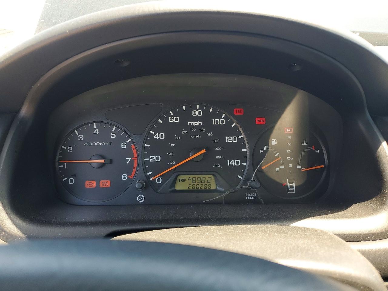 2000 Honda Accord Ex Black vin: 1HGCG3257YA004976