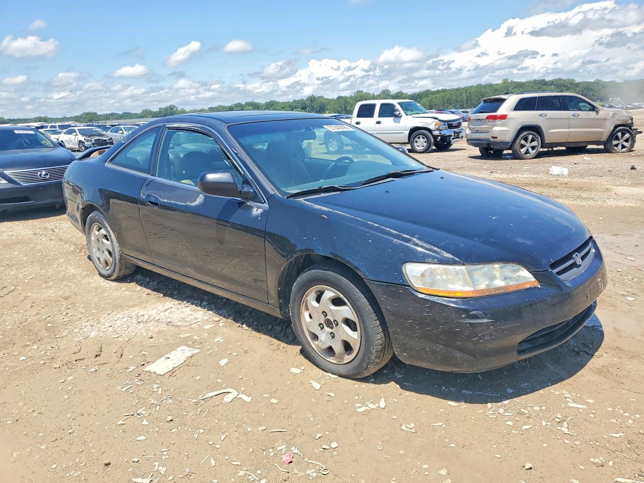 2000 Honda Accord Ex Black vin: 1HGCG3257YA004976