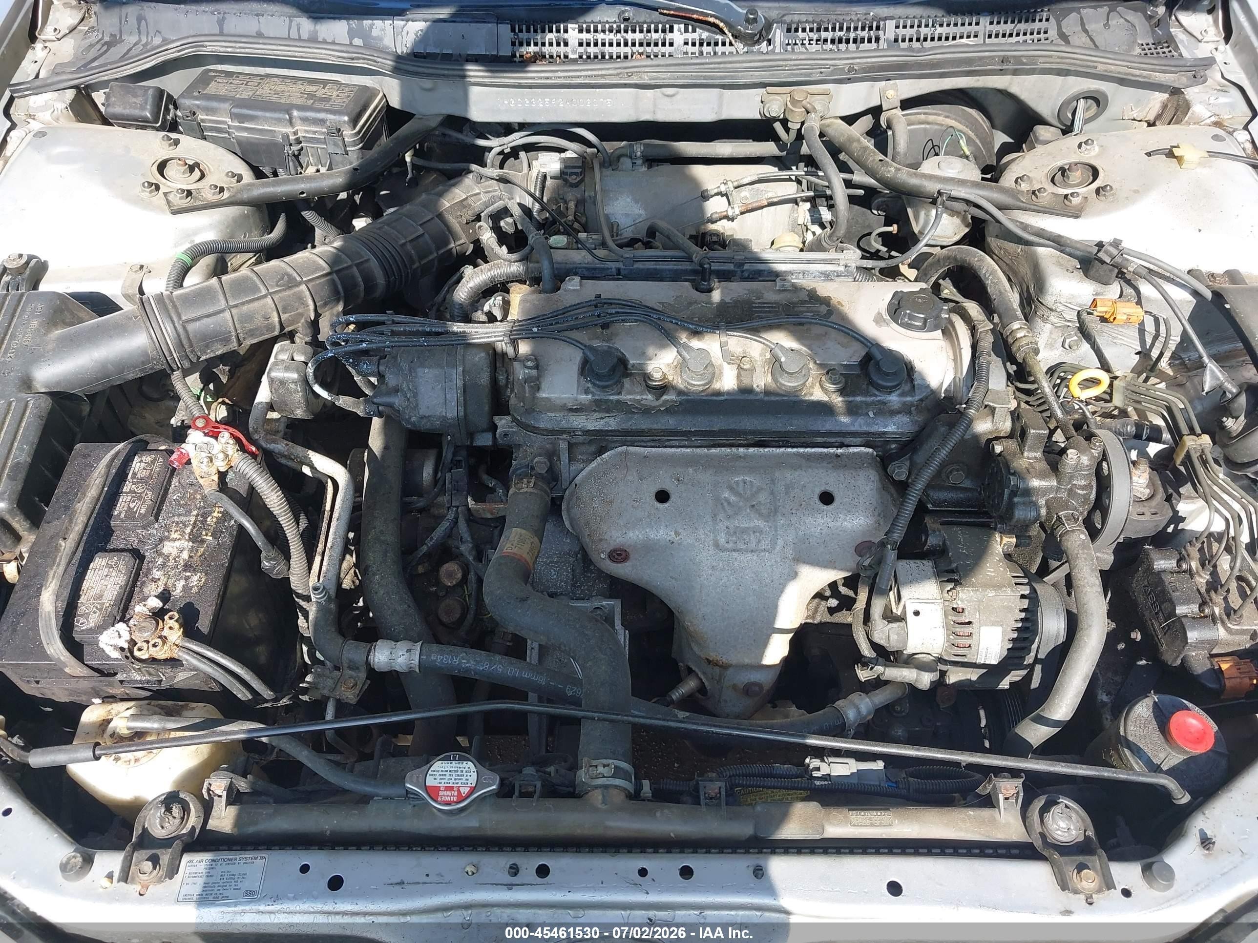 2002 Honda Accord 2.3 Ex Silver vin: 1HGCG32592A003075