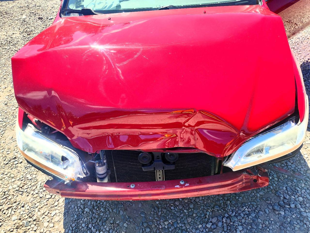 2002 Honda Accord Ex Red vin: 1HGCG325X2A033072