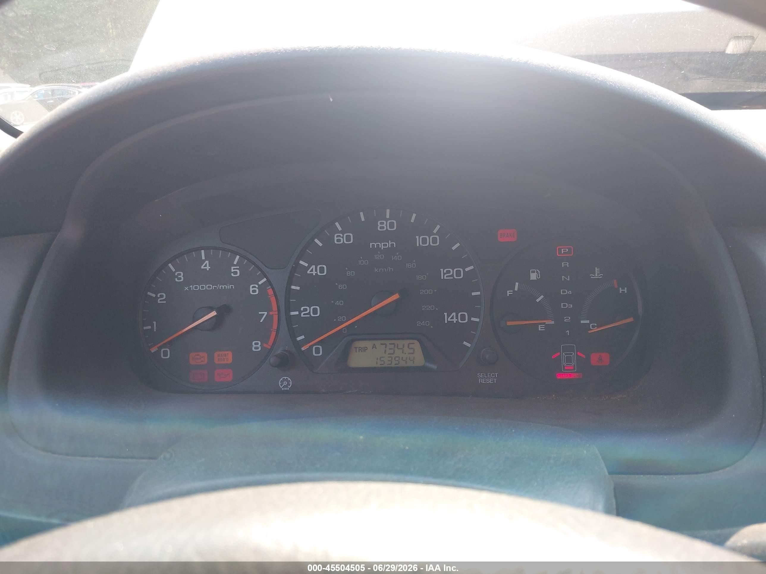 2000 Honda Accord 2.3 Lx Silver vin: 1HGCG3260YA032983