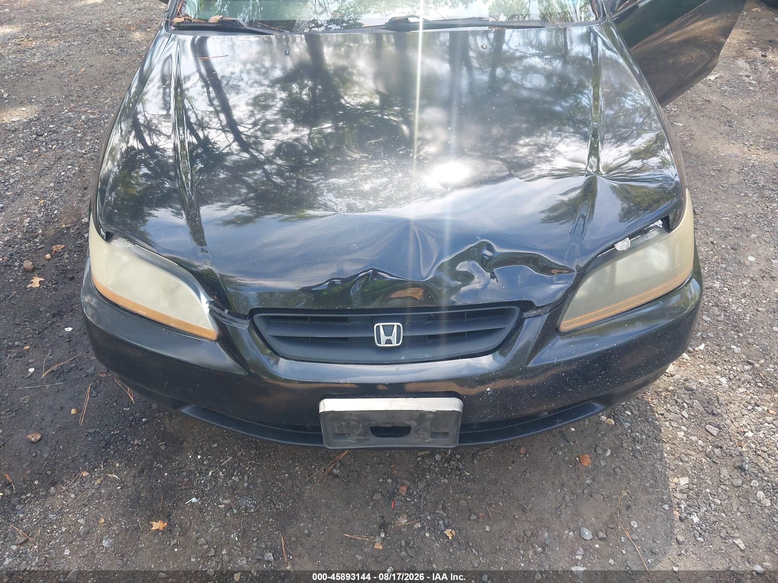 2000 Honda Accord 2.3 Ex Black vin: 1HGCG3270YA021510