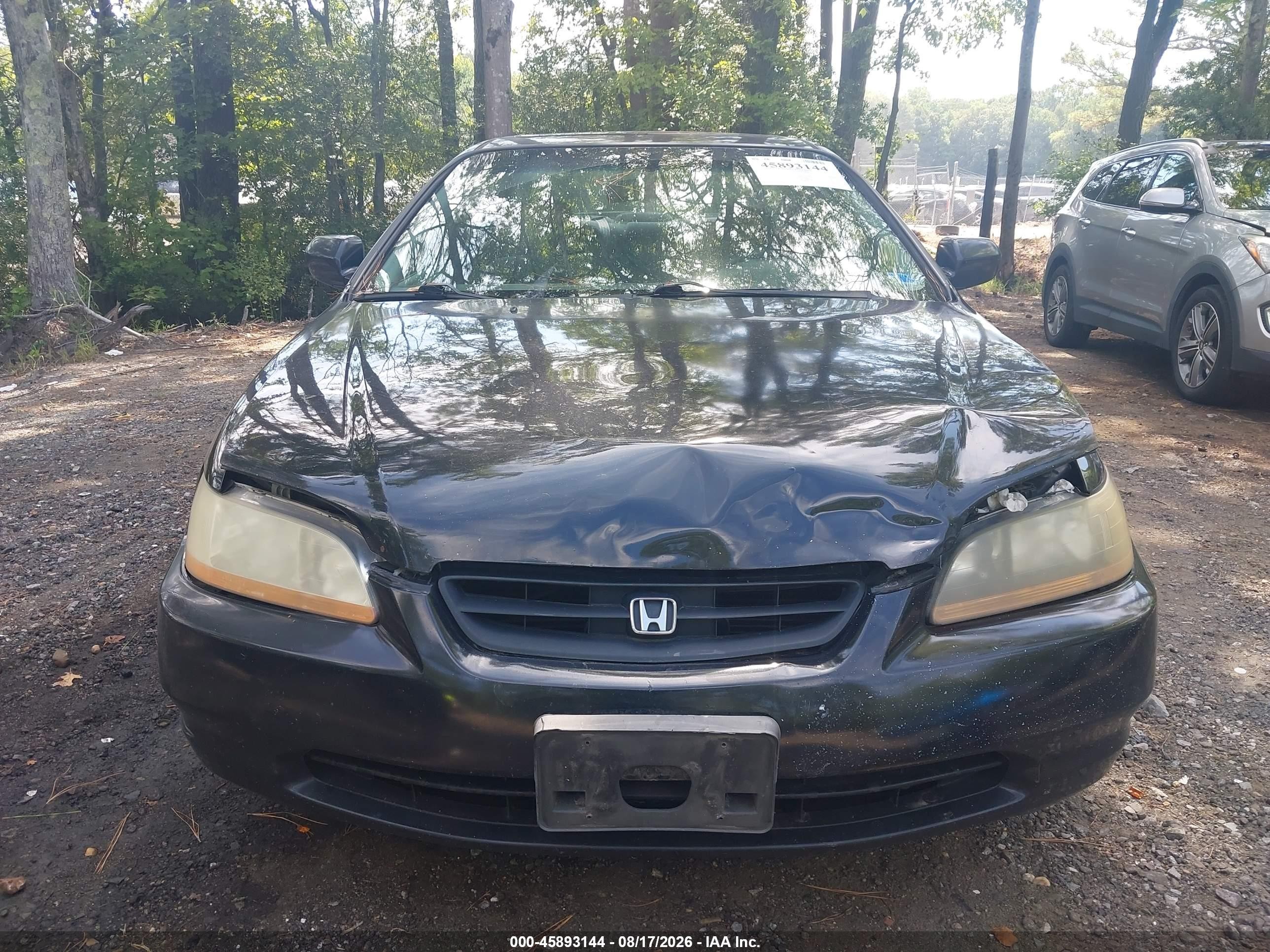 2000 Honda Accord 2.3 Ex Black vin: 1HGCG3270YA021510