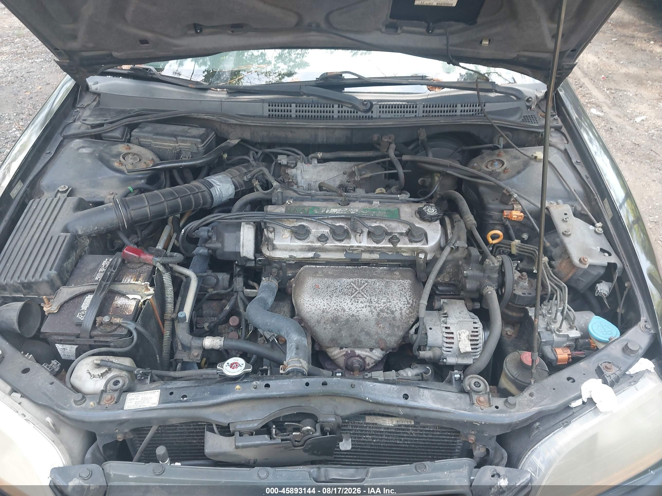 2000 Honda Accord 2.3 Ex Black vin: 1HGCG3270YA021510