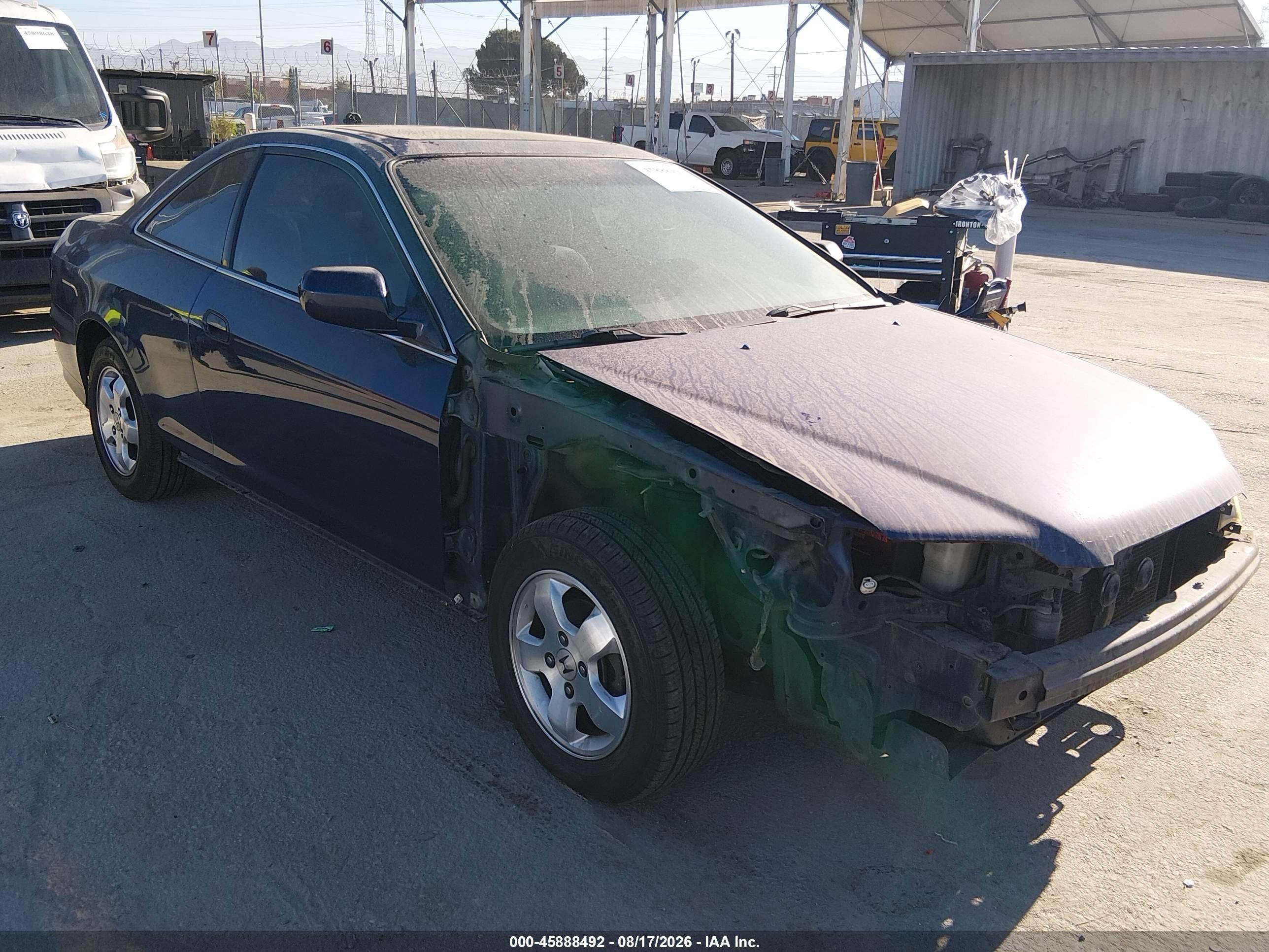 2002 Honda Accord 2.3 Ex Blue vin: 1HGCG32712A012757