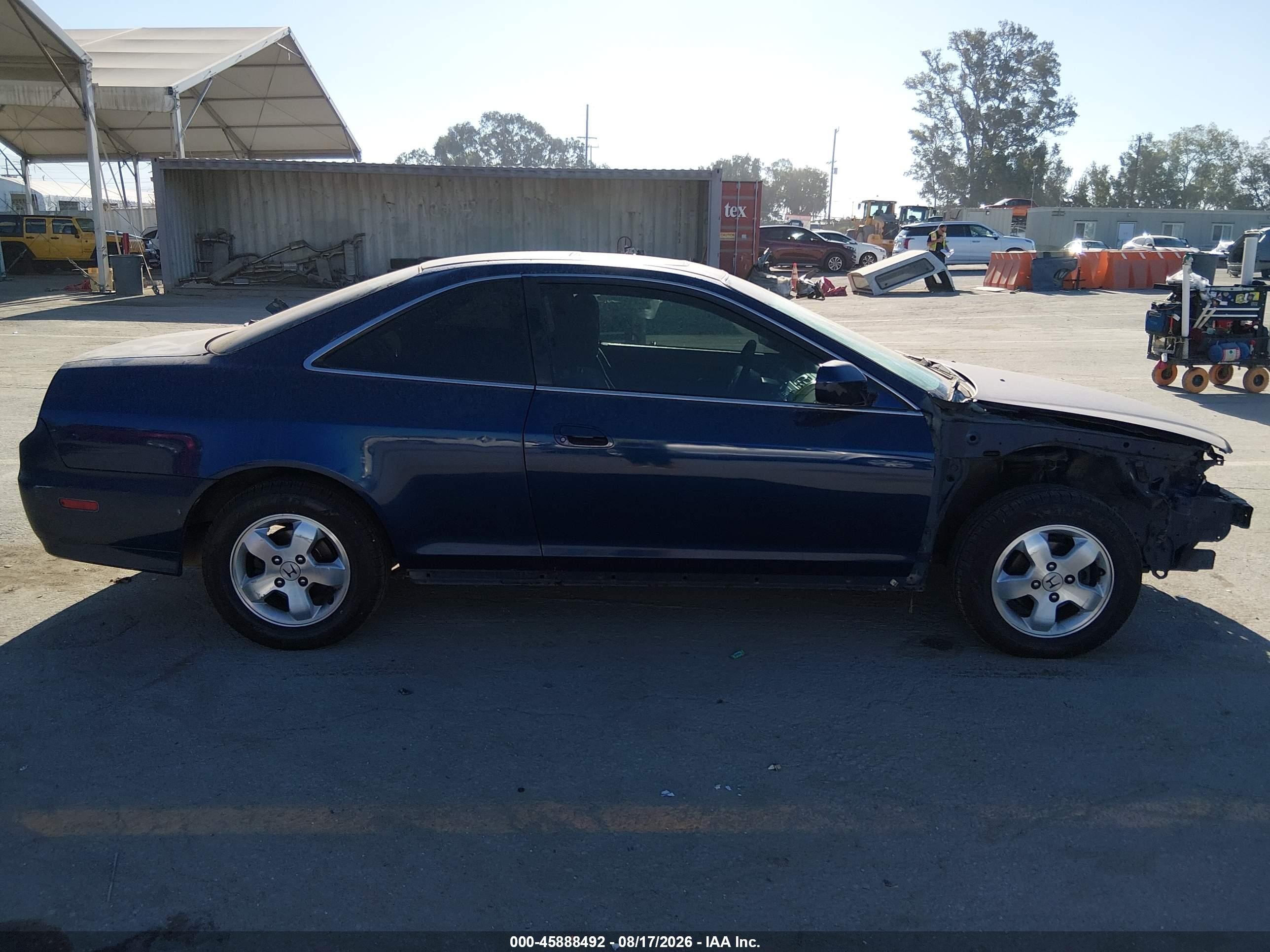 2002 Honda Accord 2.3 Ex Синий vin: 1HGCG32712A012757