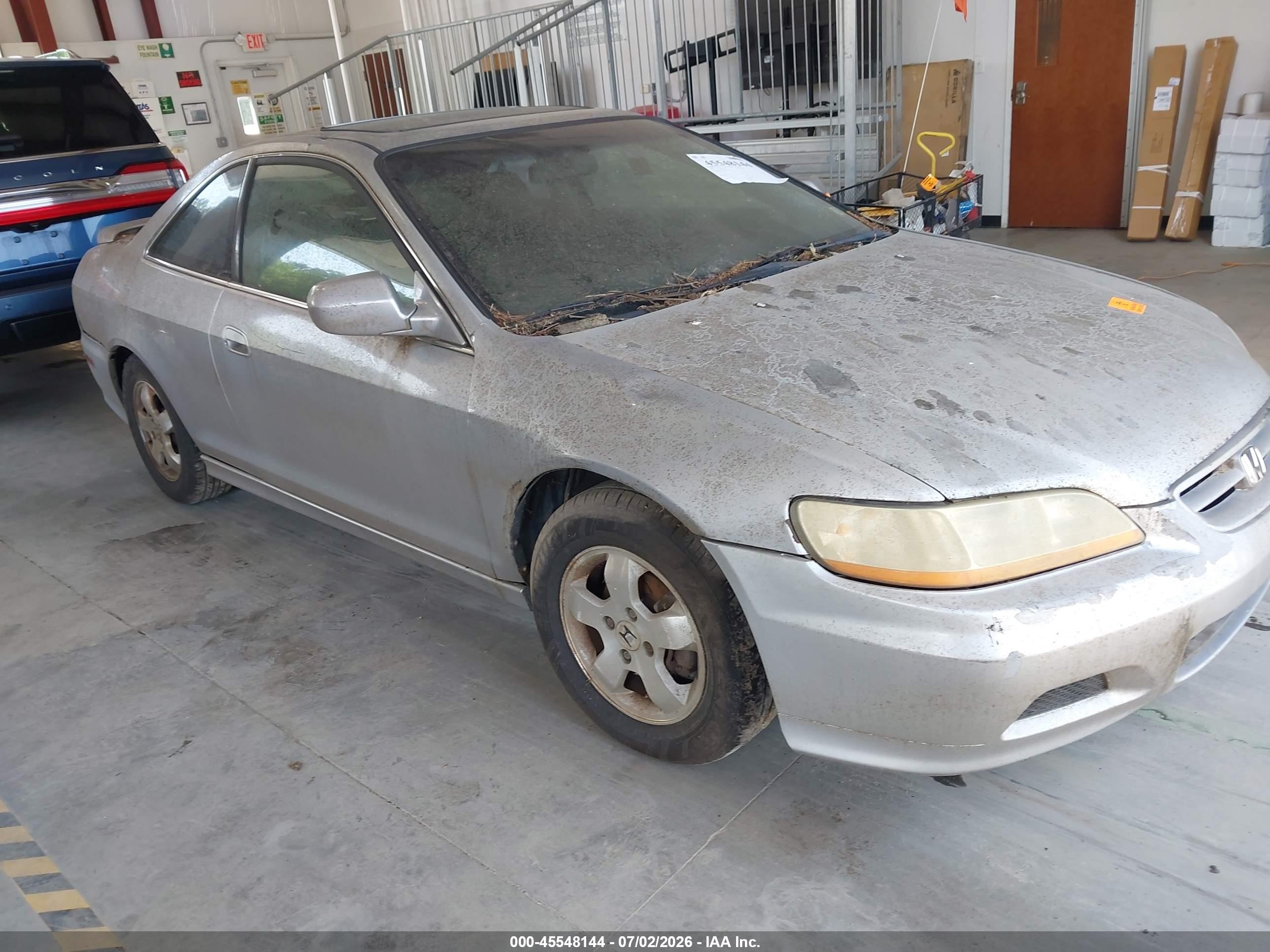 2002 Honda Accord 2.3 Ex Silver vin: 1HGCG32722A035559