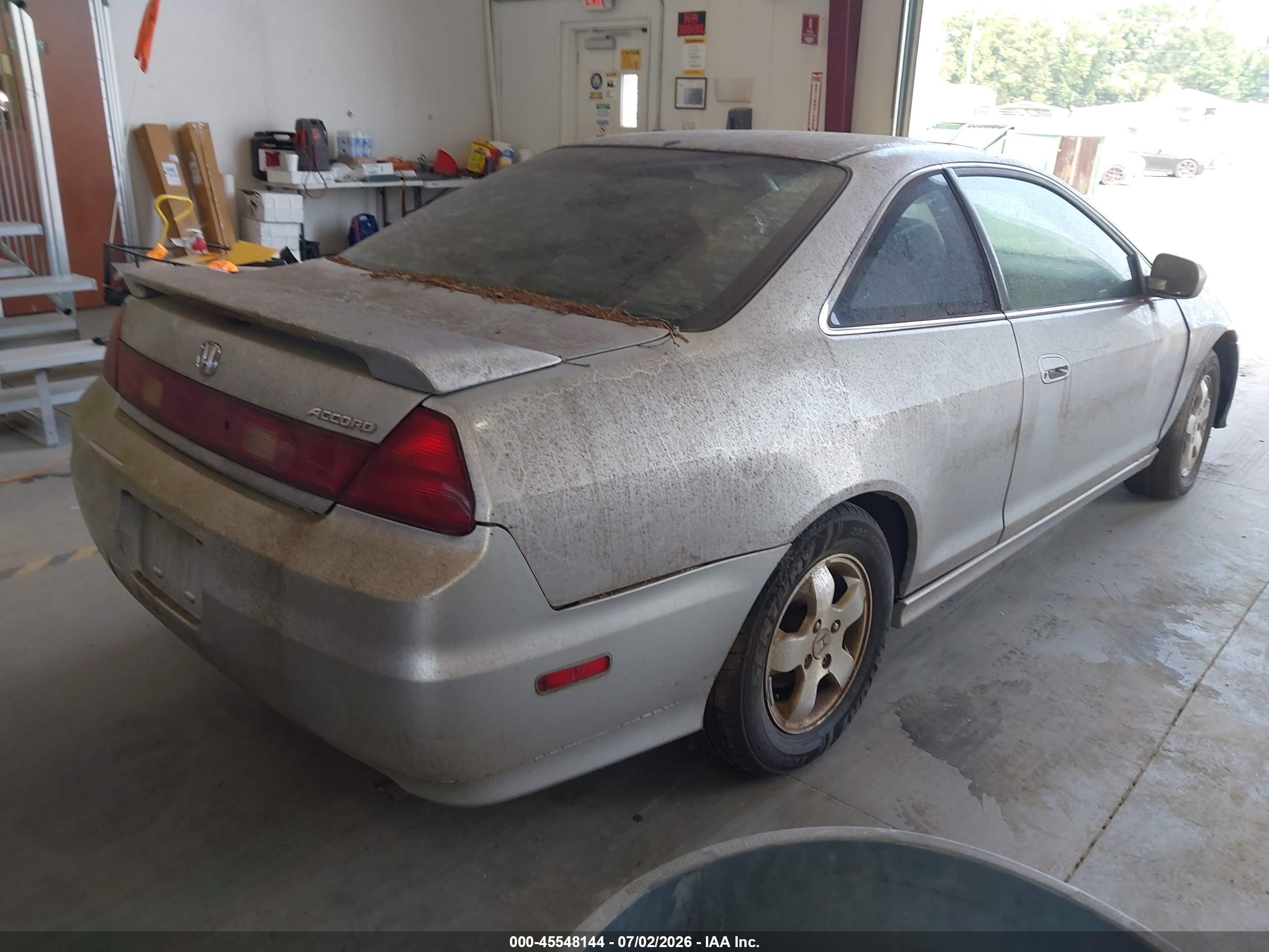 2002 Honda Accord 2.3 Ex Silver vin: 1HGCG32722A035559