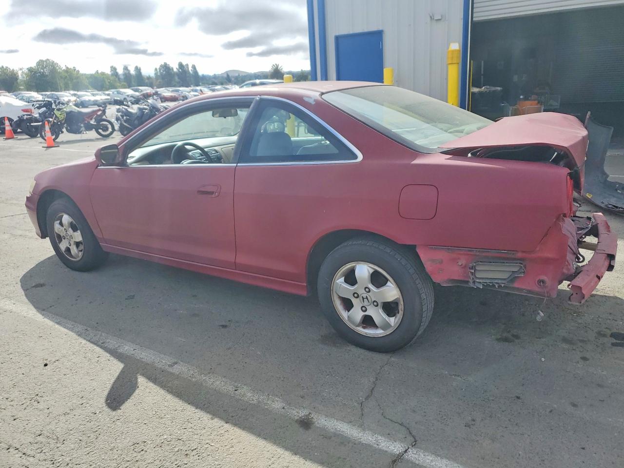 2002 Honda Accord Ex Red vin: 1HGCG32732A012825