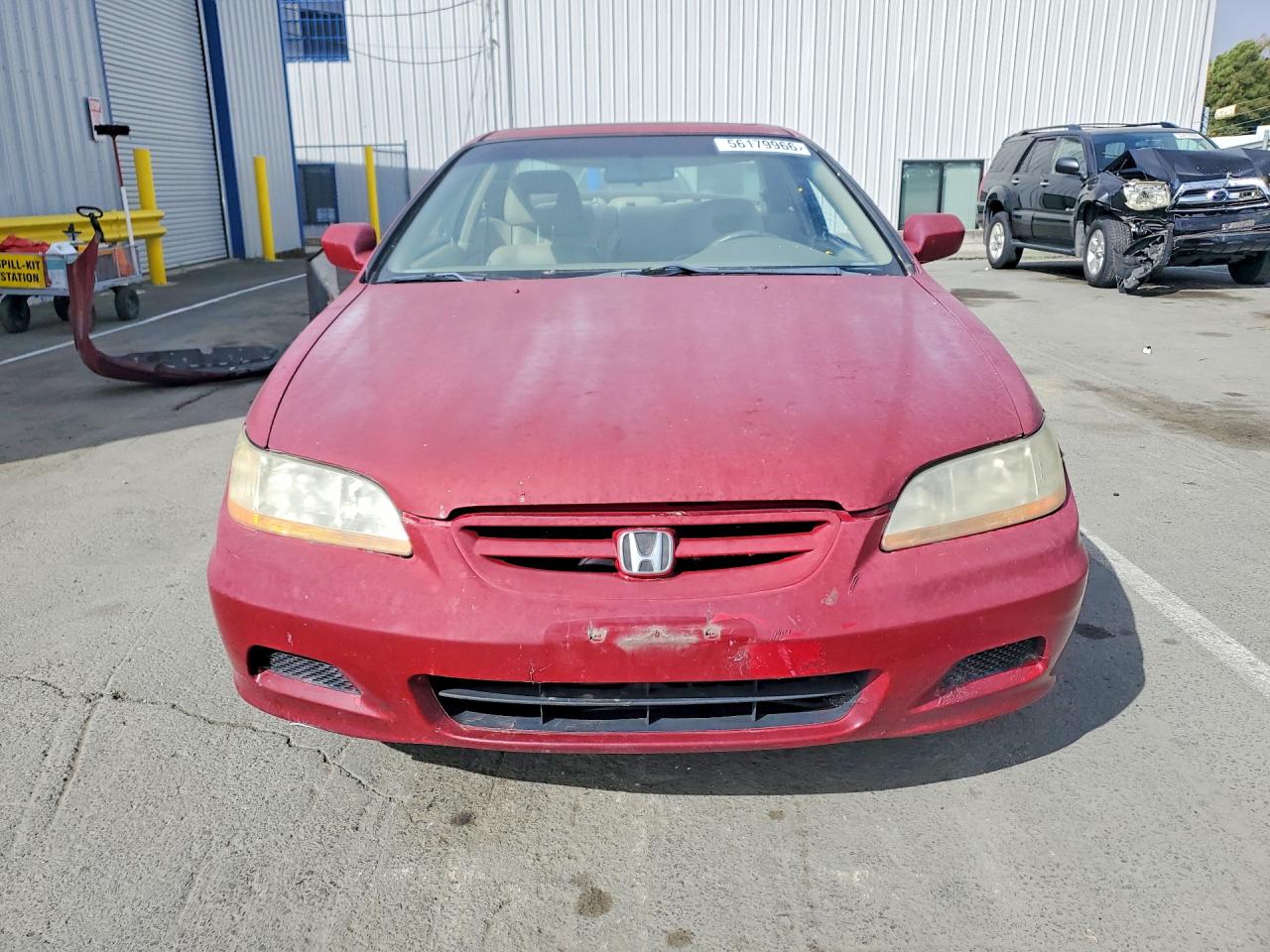 2002 Honda Accord Ex Red vin: 1HGCG32732A012825