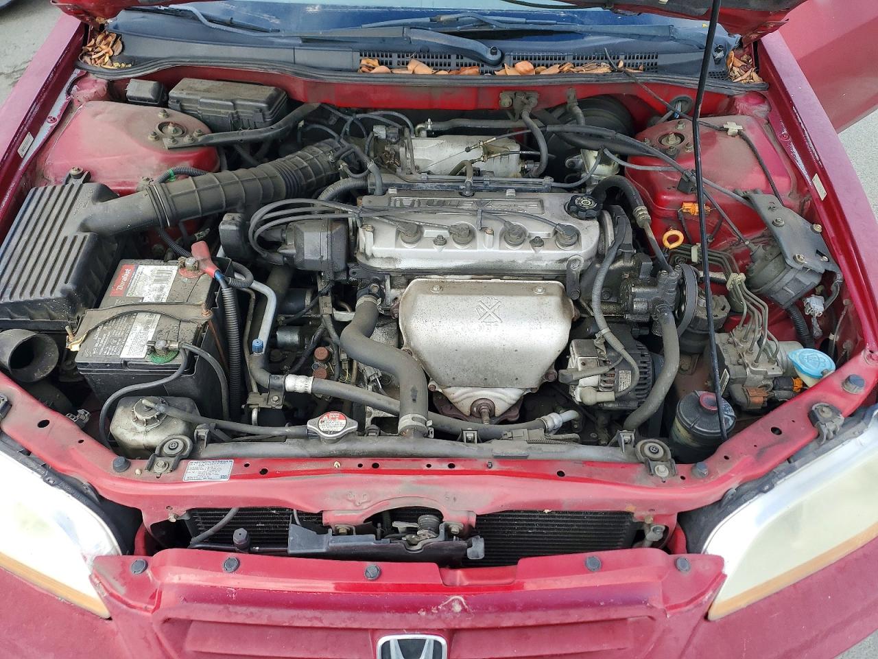 2002 Honda Accord Ex Red vin: 1HGCG32732A012825