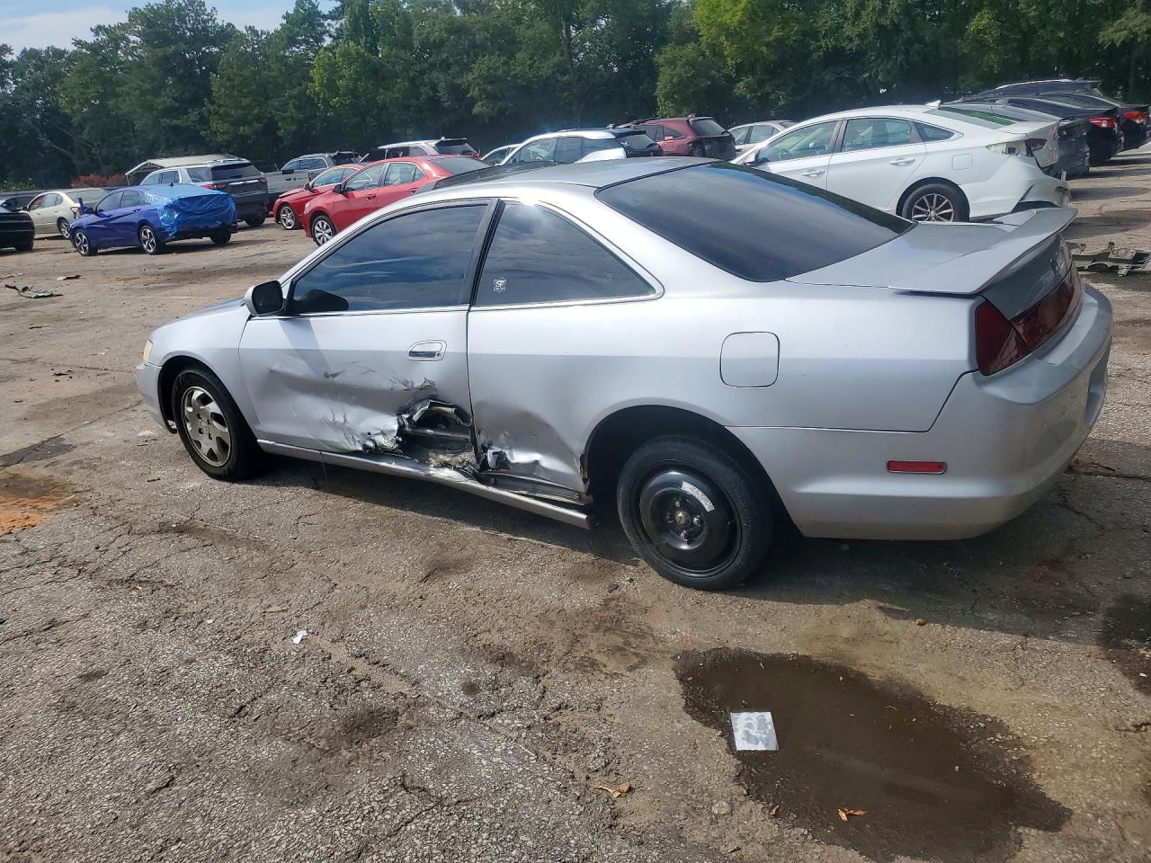 2000 Honda Accord Ex Silver vin: 1HGCG3273YA033828
