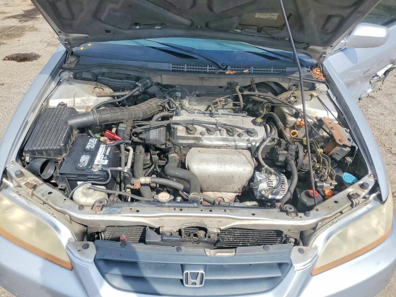 2000 Honda Accord Ex Silver vin: 1HGCG3273YA033828