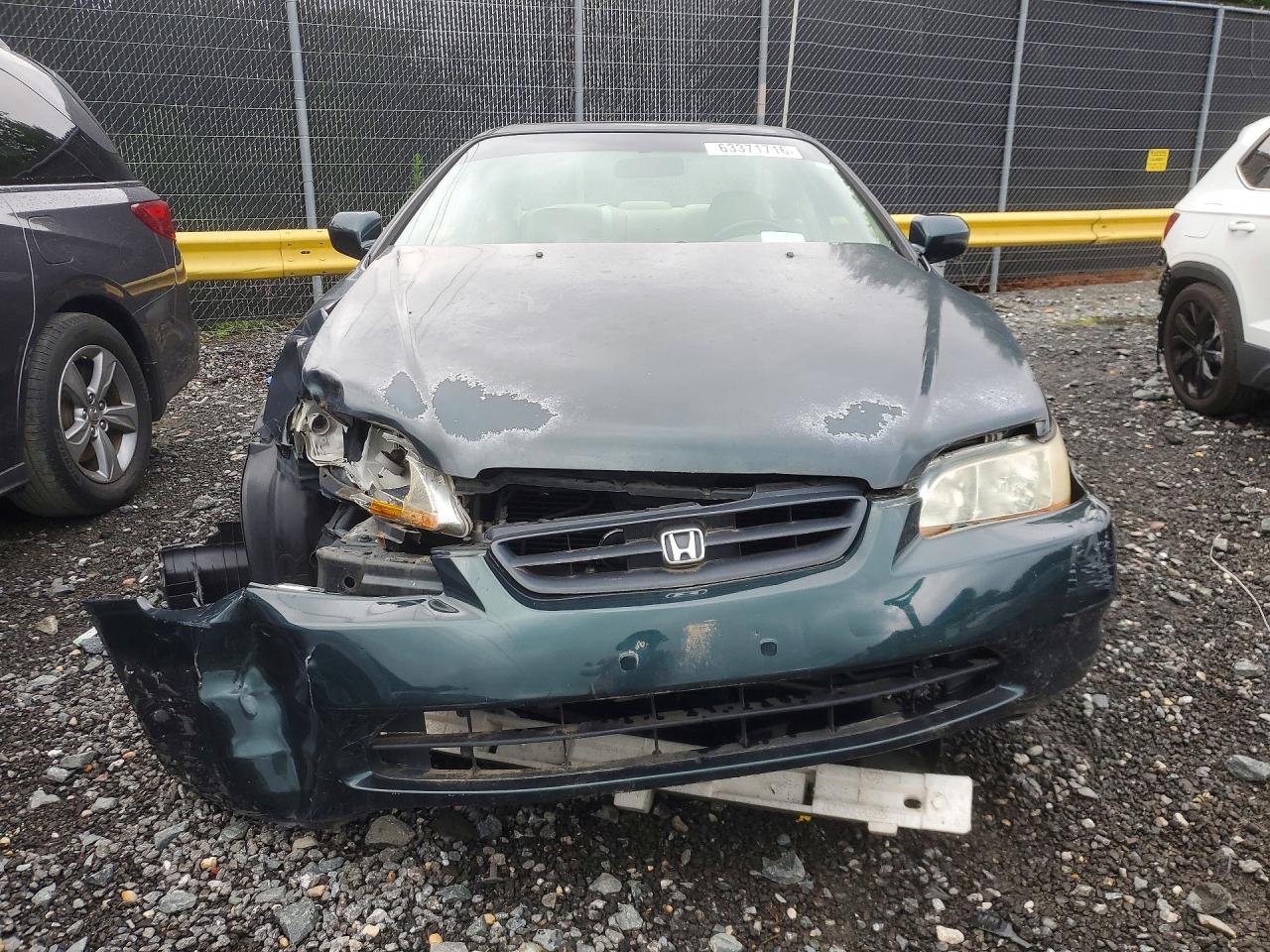 1999 Honda Accord Ex Green vin: 1HGCG3276XA012700