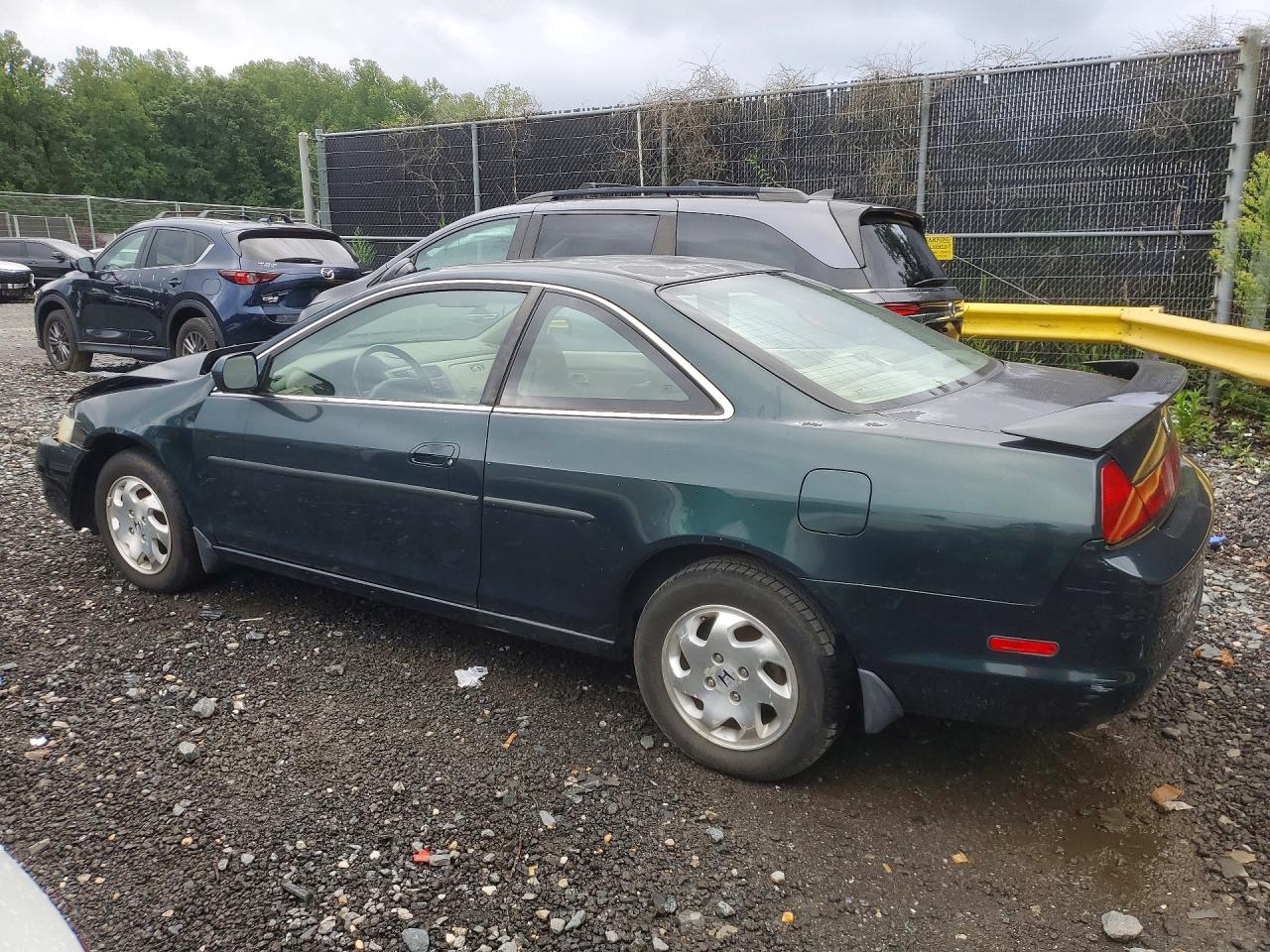 1999 Honda Accord Ex Green vin: 1HGCG3276XA012700